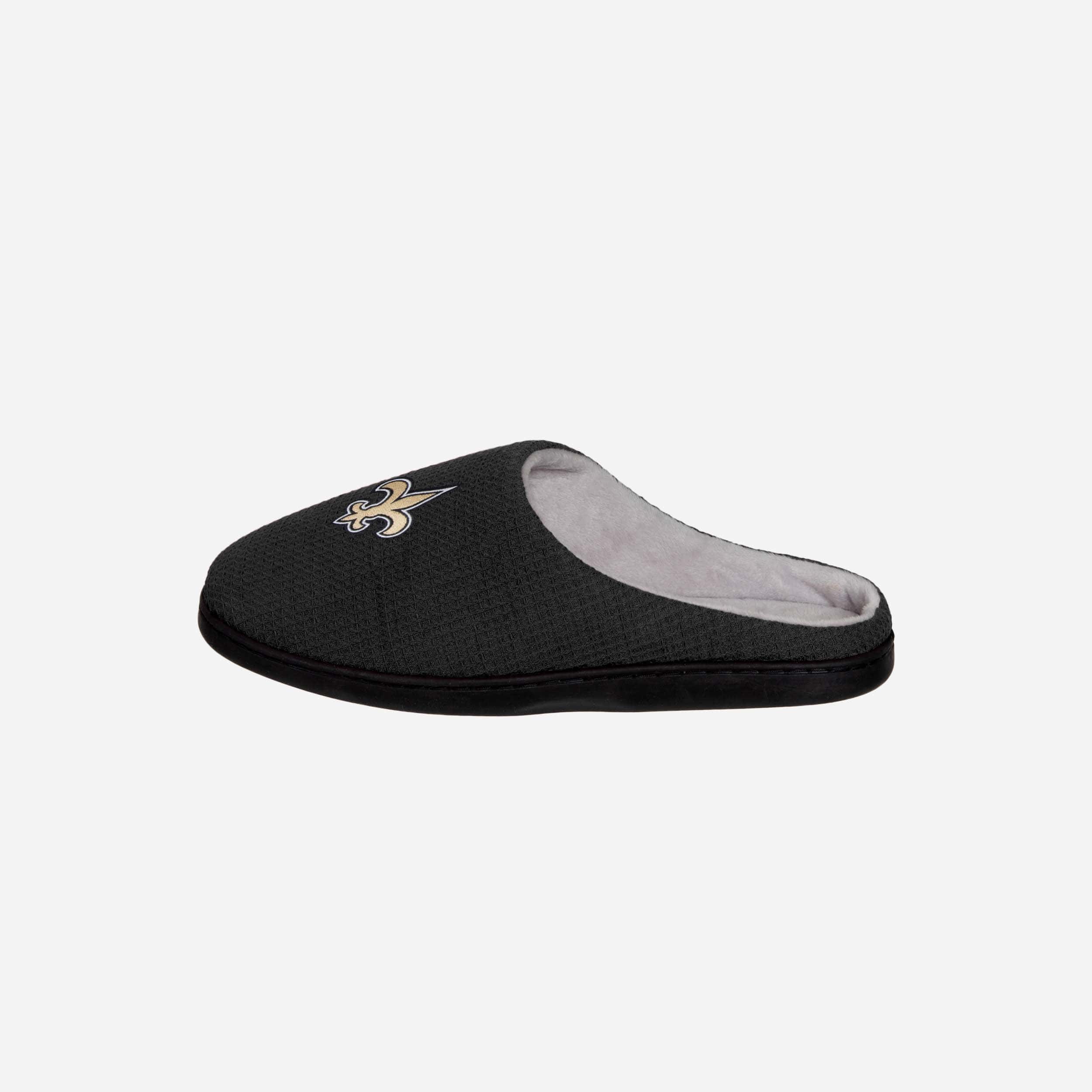 New Orleans Saints Memory Foam Slide Slippers - Ultimate Comfort for Fans