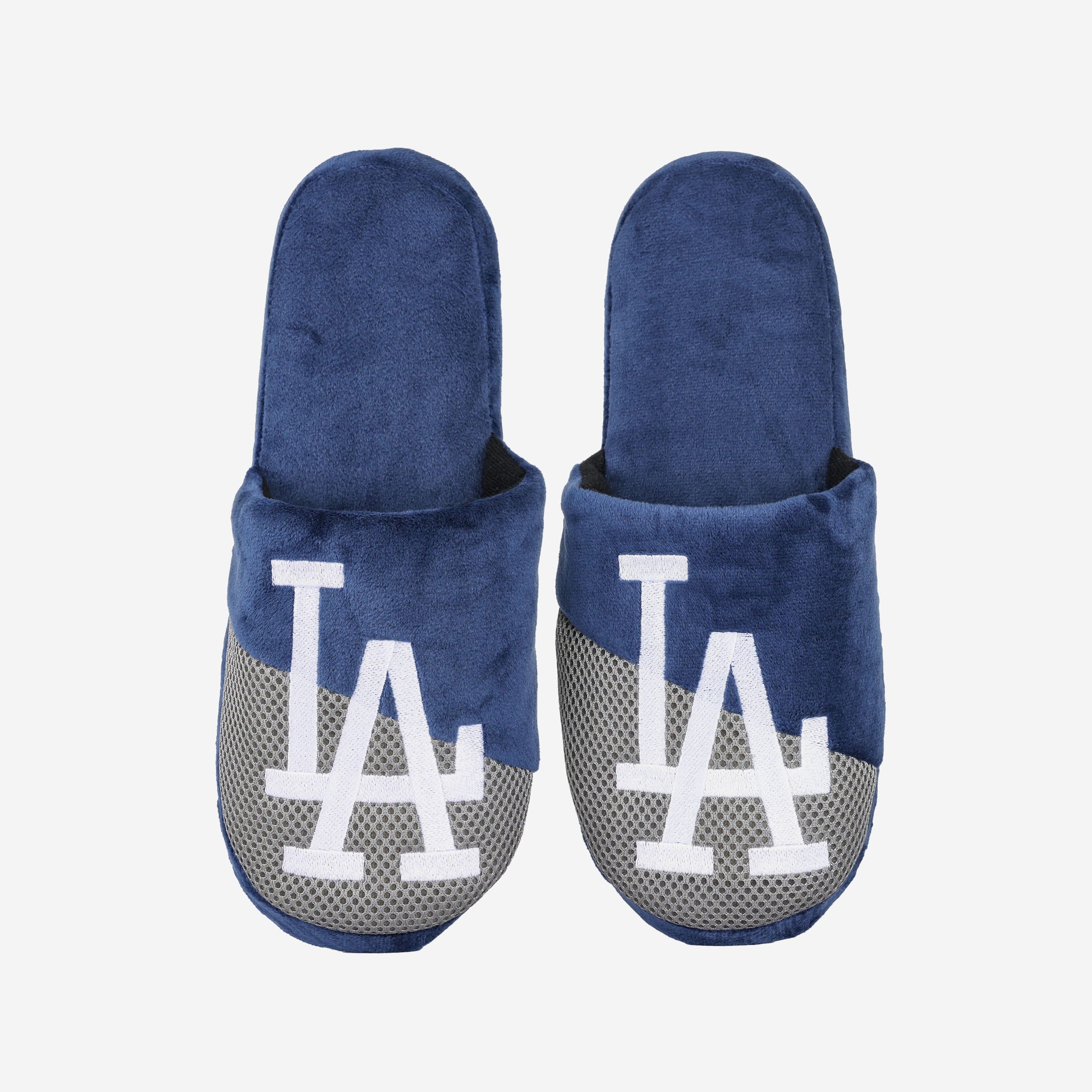 Los Angeles Dodgers Team Logo Luxury Staycation Slippers