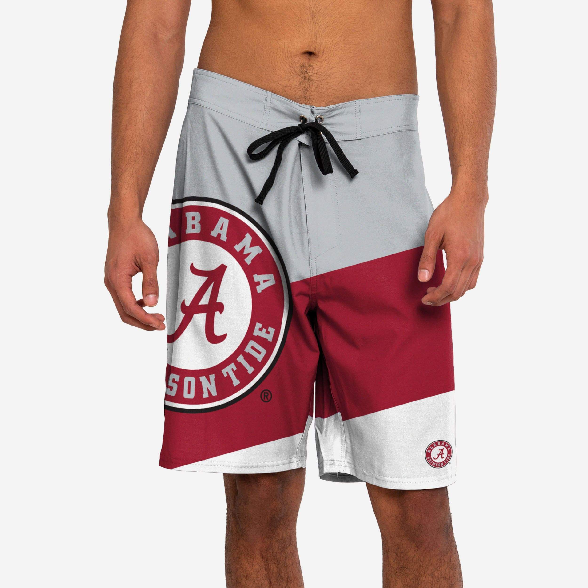 Alabama Crimson Tide Colorful Dive Boardshorts - Unleash Your Team Spirit!