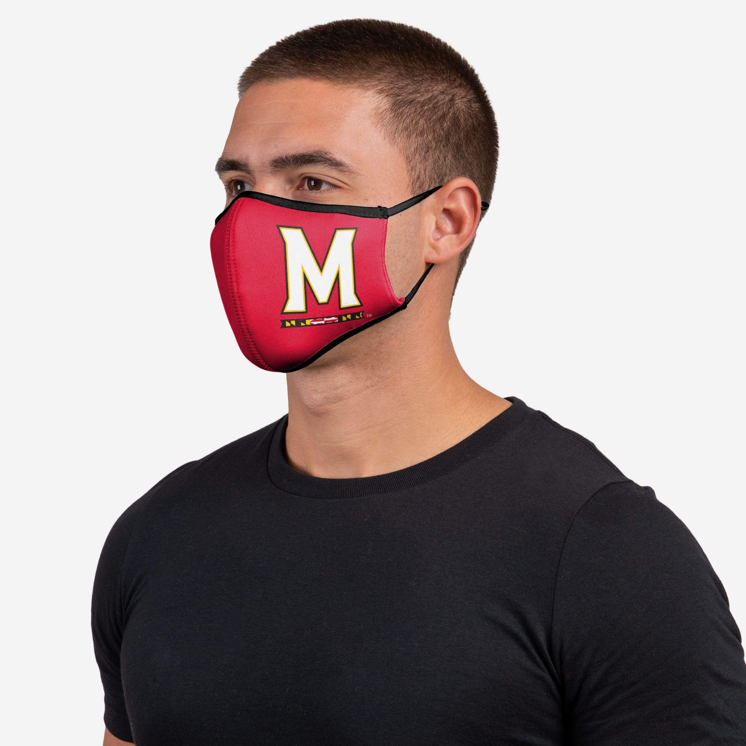Maryland Terrapins 3-Pack Sports Face Covers - Represent Your Team in Style!