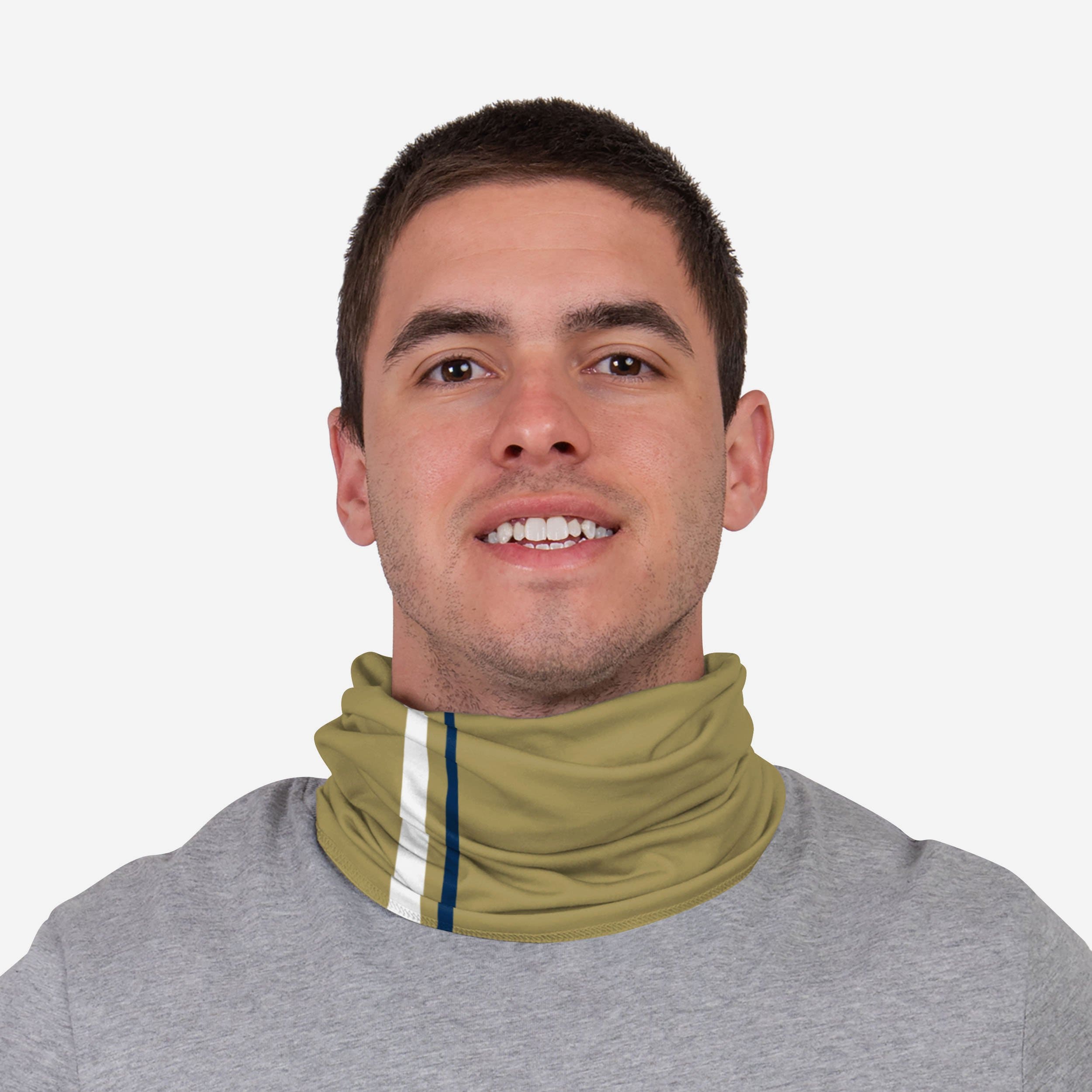 Georgia Tech Yellow Jackets Stylish Sideline Logo Gaiter Scarf - Show Your Team Spirit!