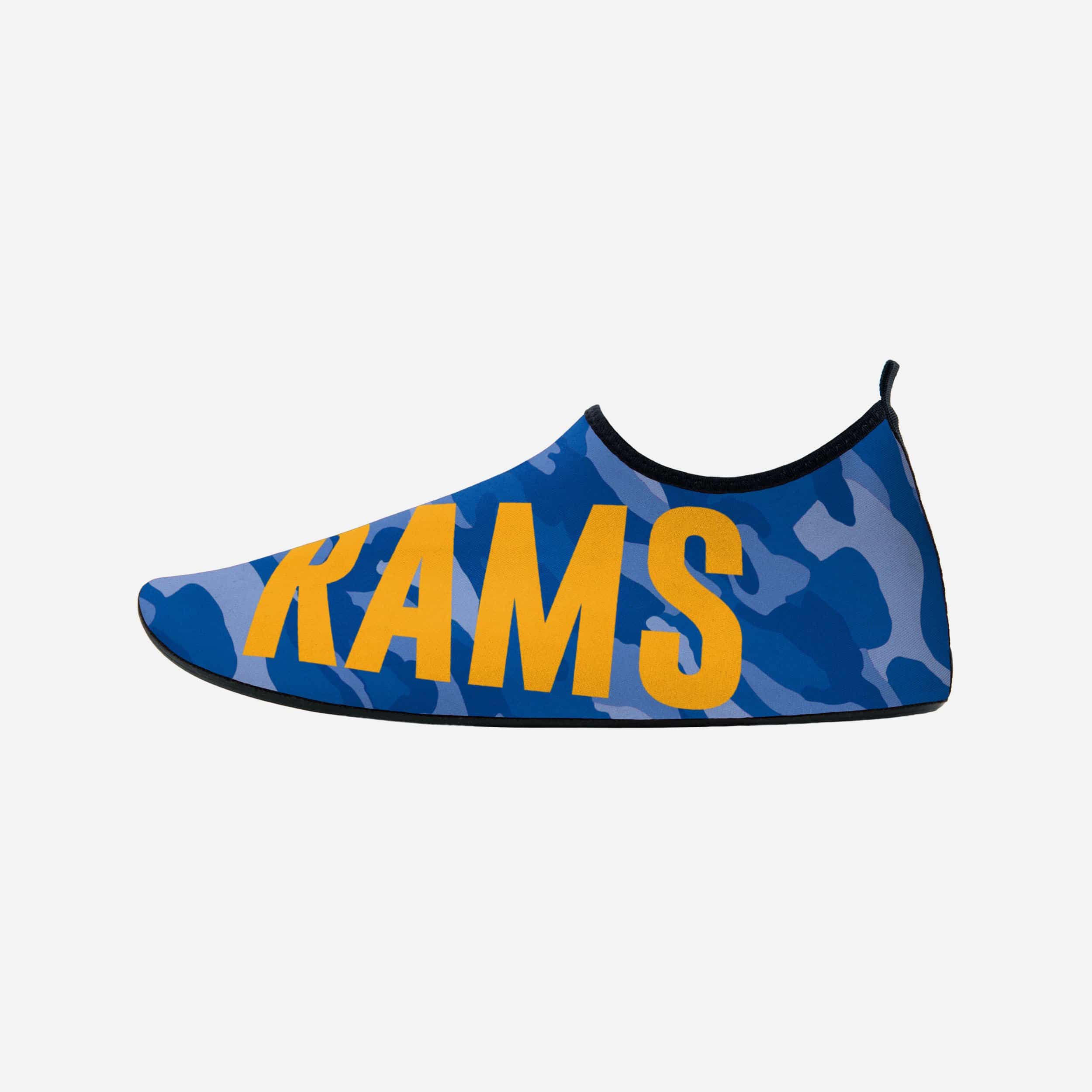 Awesome Los Angeles Rams Men's Camo Water Shoes