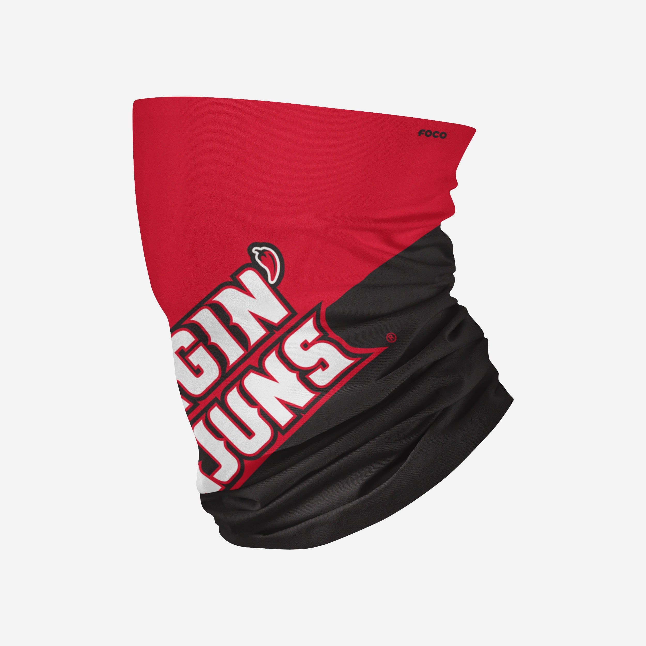 Louisiana Ragin' Cajuns Big Logo Gaiter Scarf - Represent Your Team in Style!