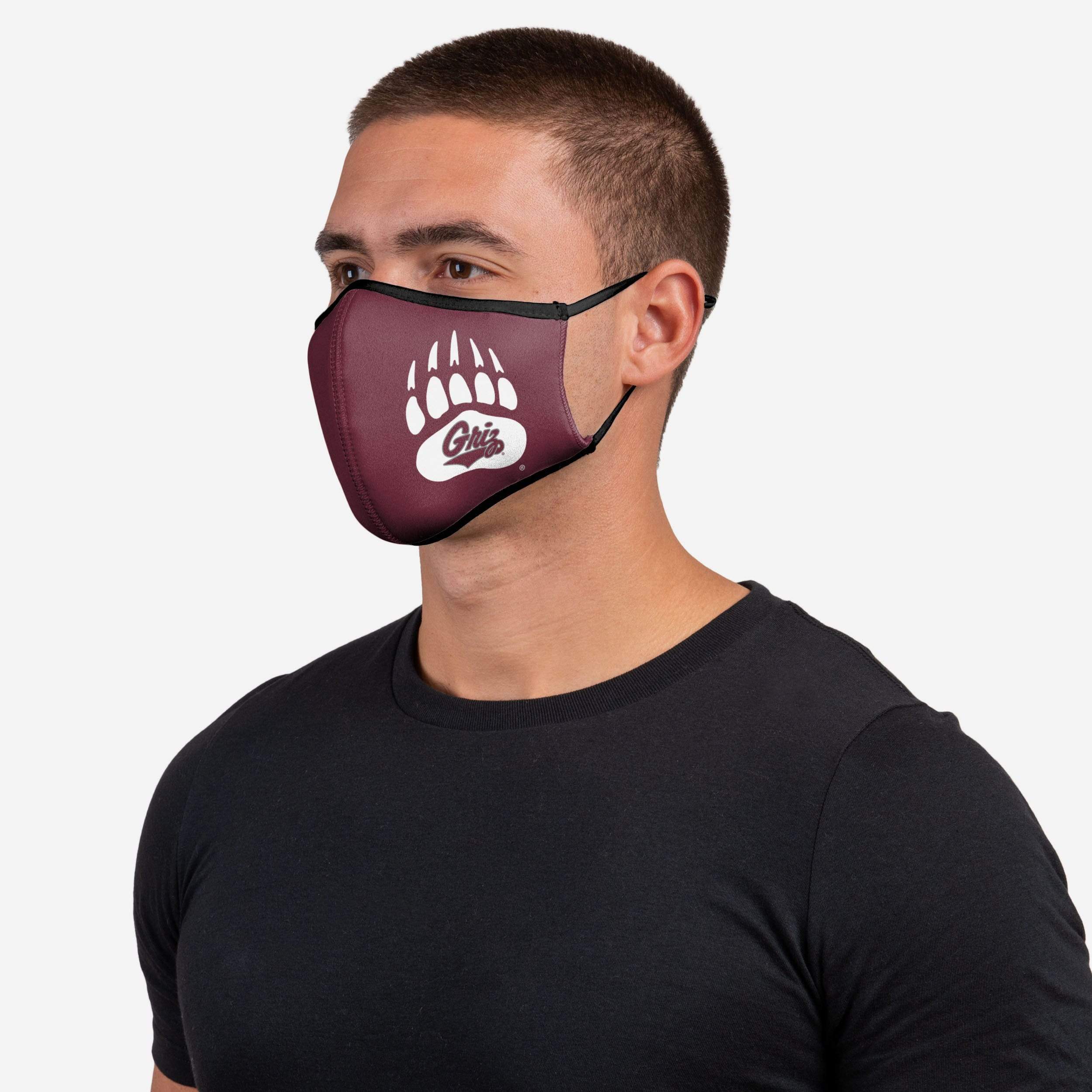 Montana Grizzlies Sport 3-Pack Face Covers - Show Your Team Spirit!