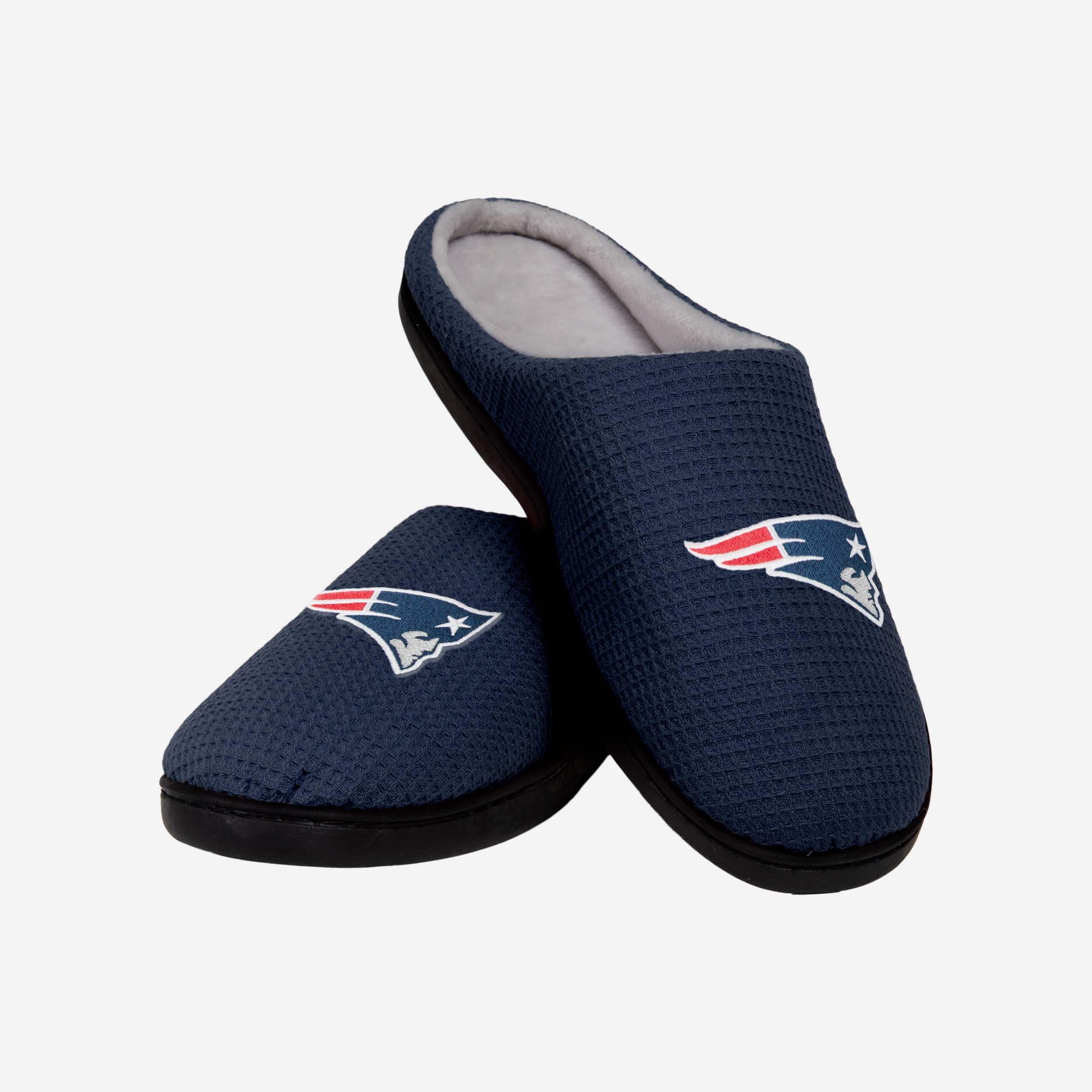 New England Patriots Memory Foam Slide Slippers - Ultimate Comfort for Fans