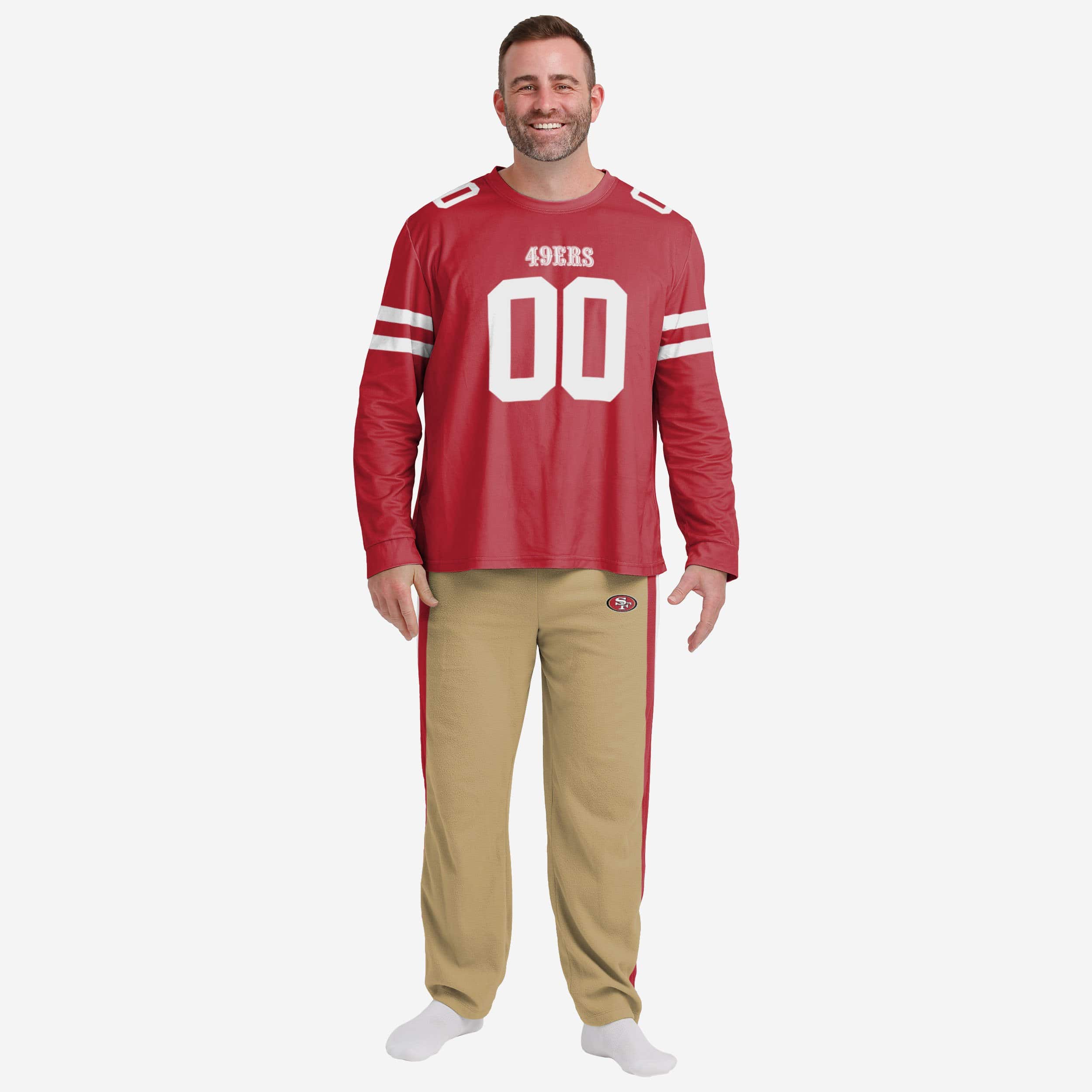 San Francisco 49ers Gameday-Ready Family Pajama Set: Show Your Team Spirit!