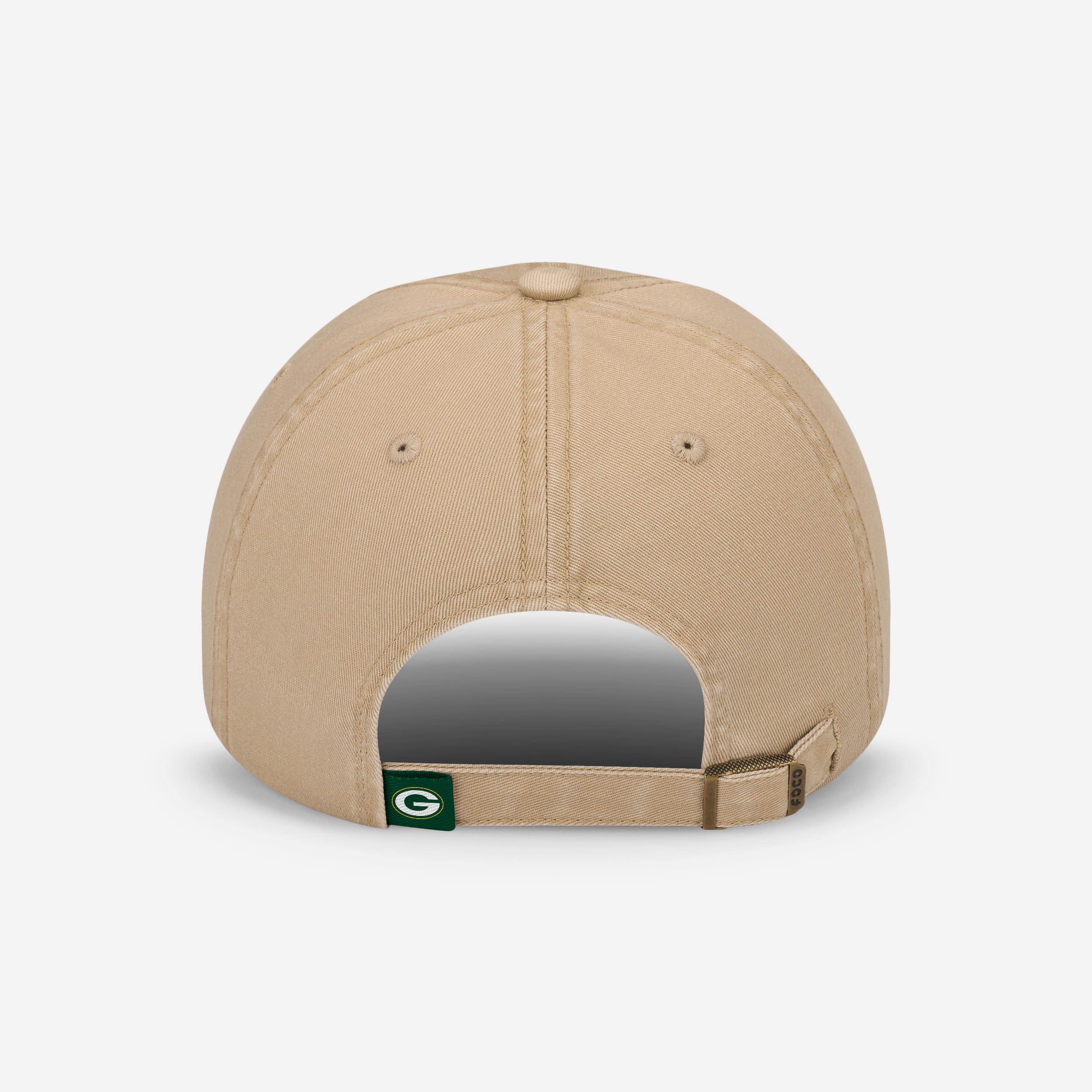 Green Bay Packers Iconic Khaki Casual Cap - A Must - Have for Fans