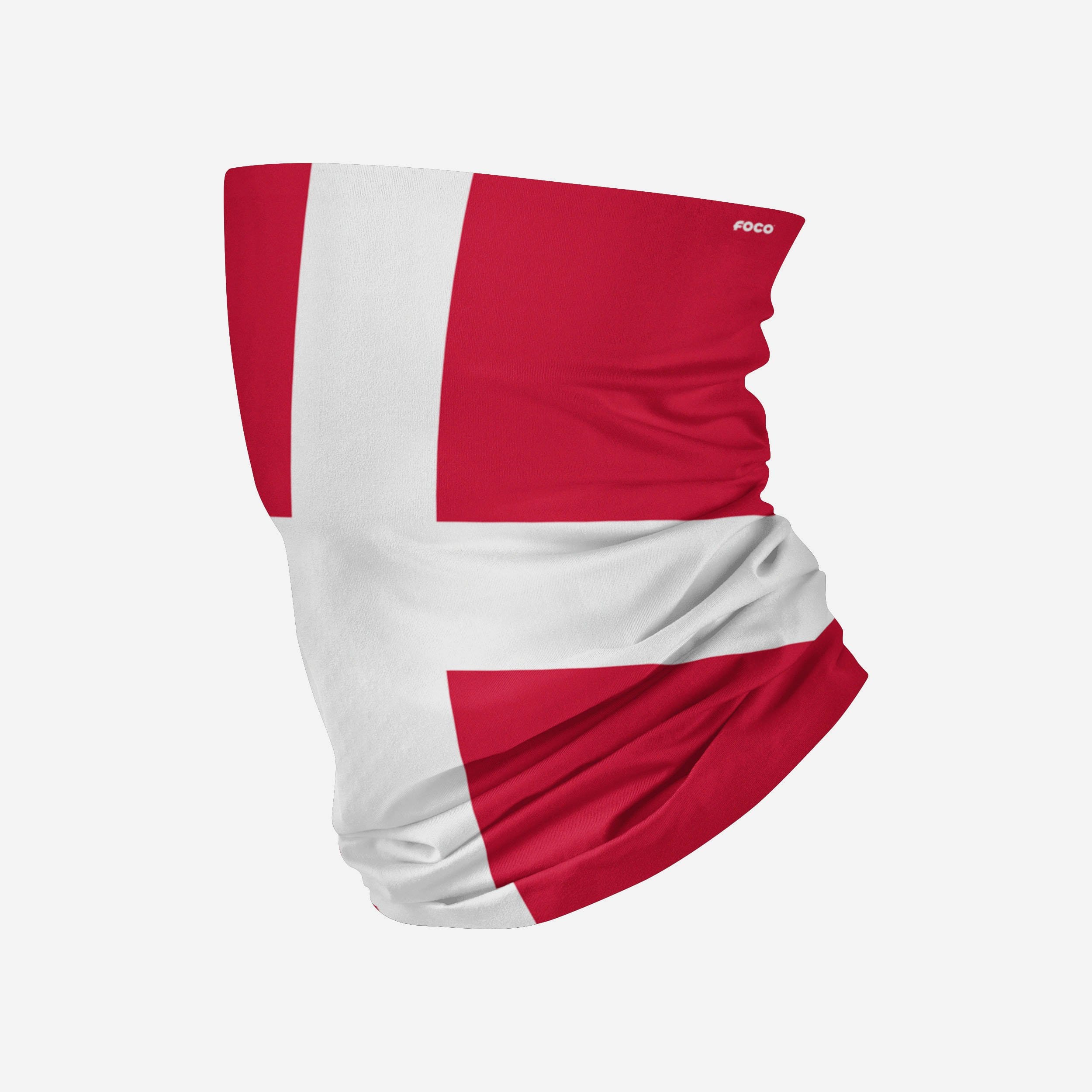 Stunning Denmark Flag Gaiter Scarf - A Must-Have Fashion Accessory
