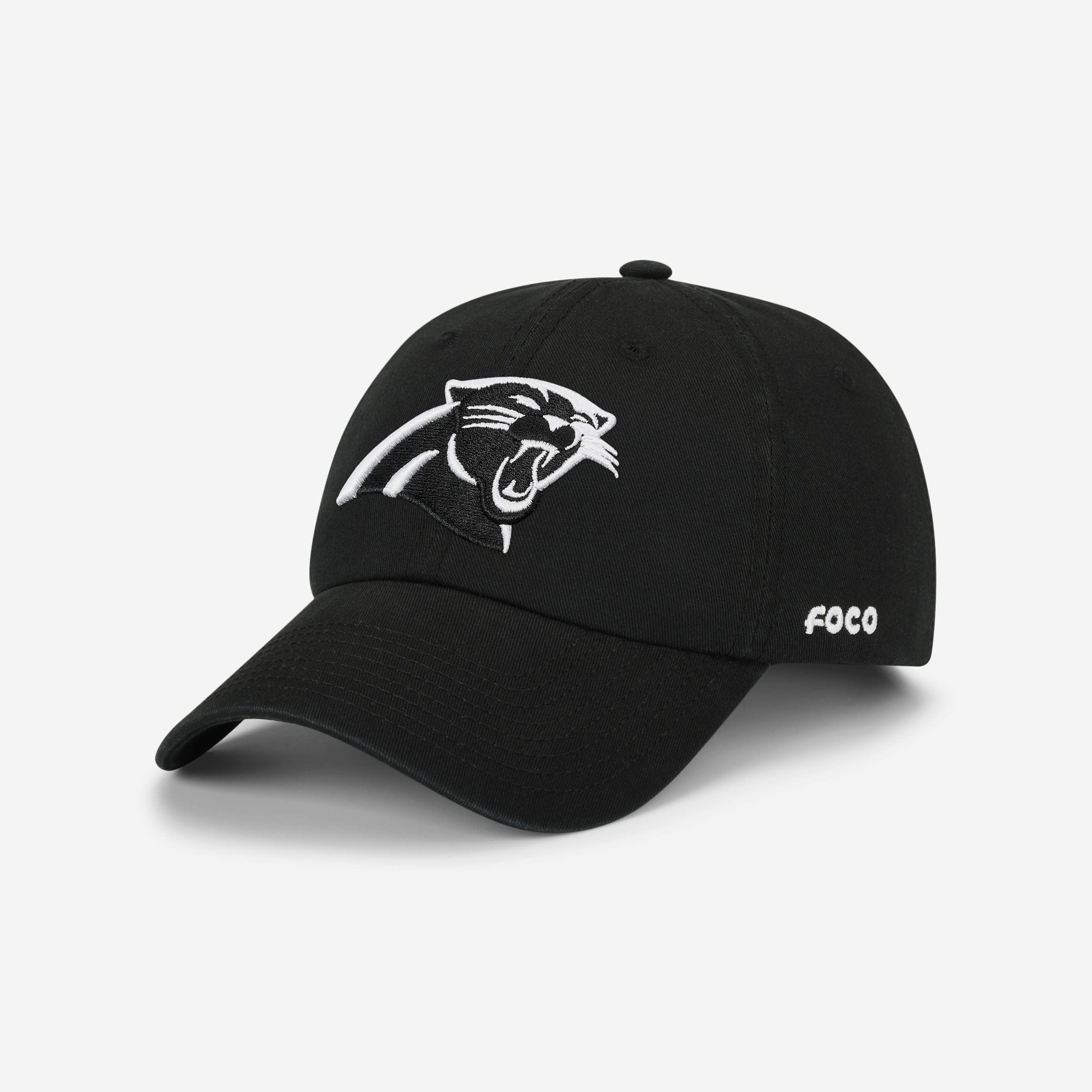Carolina Panthers Black & White Casual Cap: Elevate Your Fan Style!