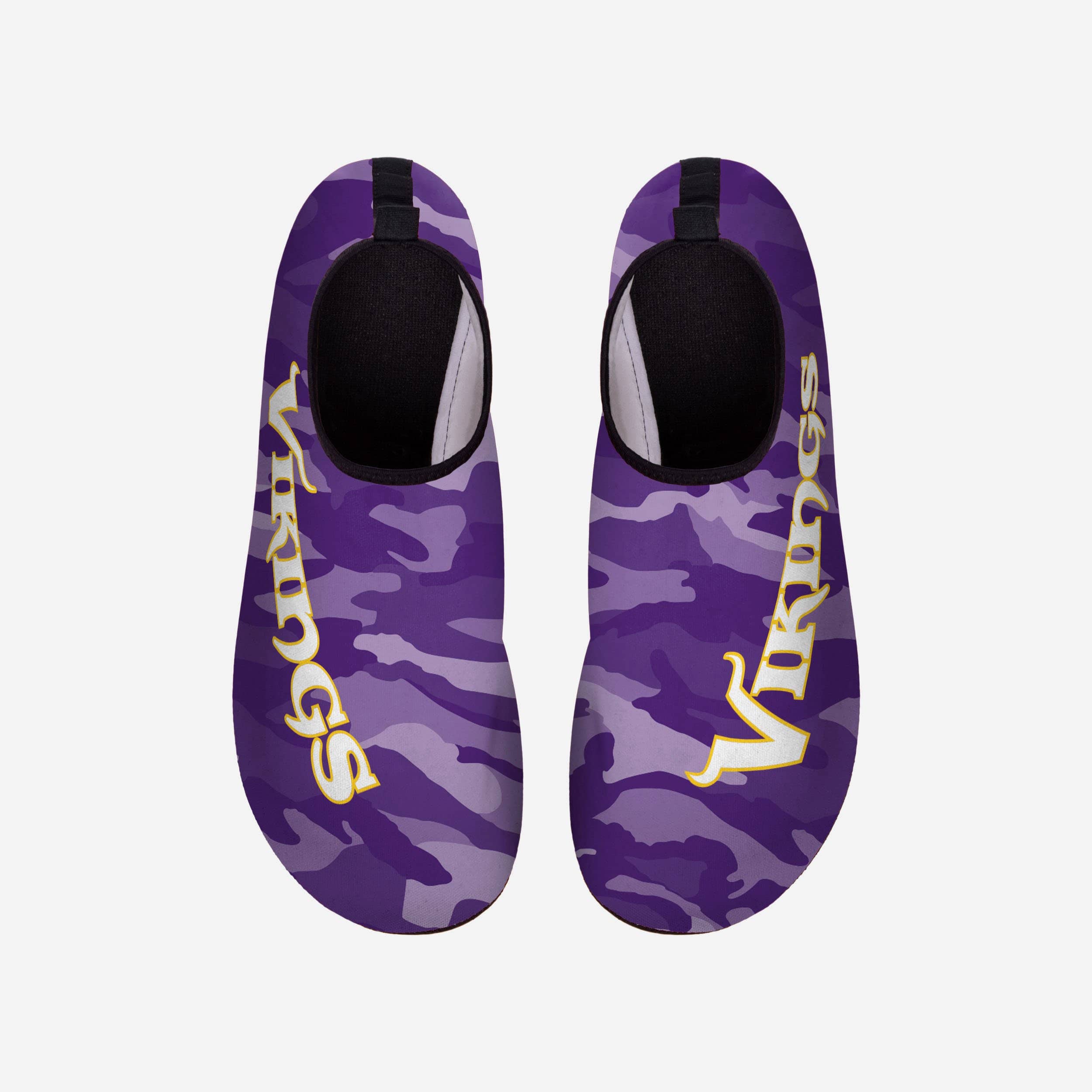 Minnesota Vikings Men's Camo Water Shoes - Stand Out at the Beach!