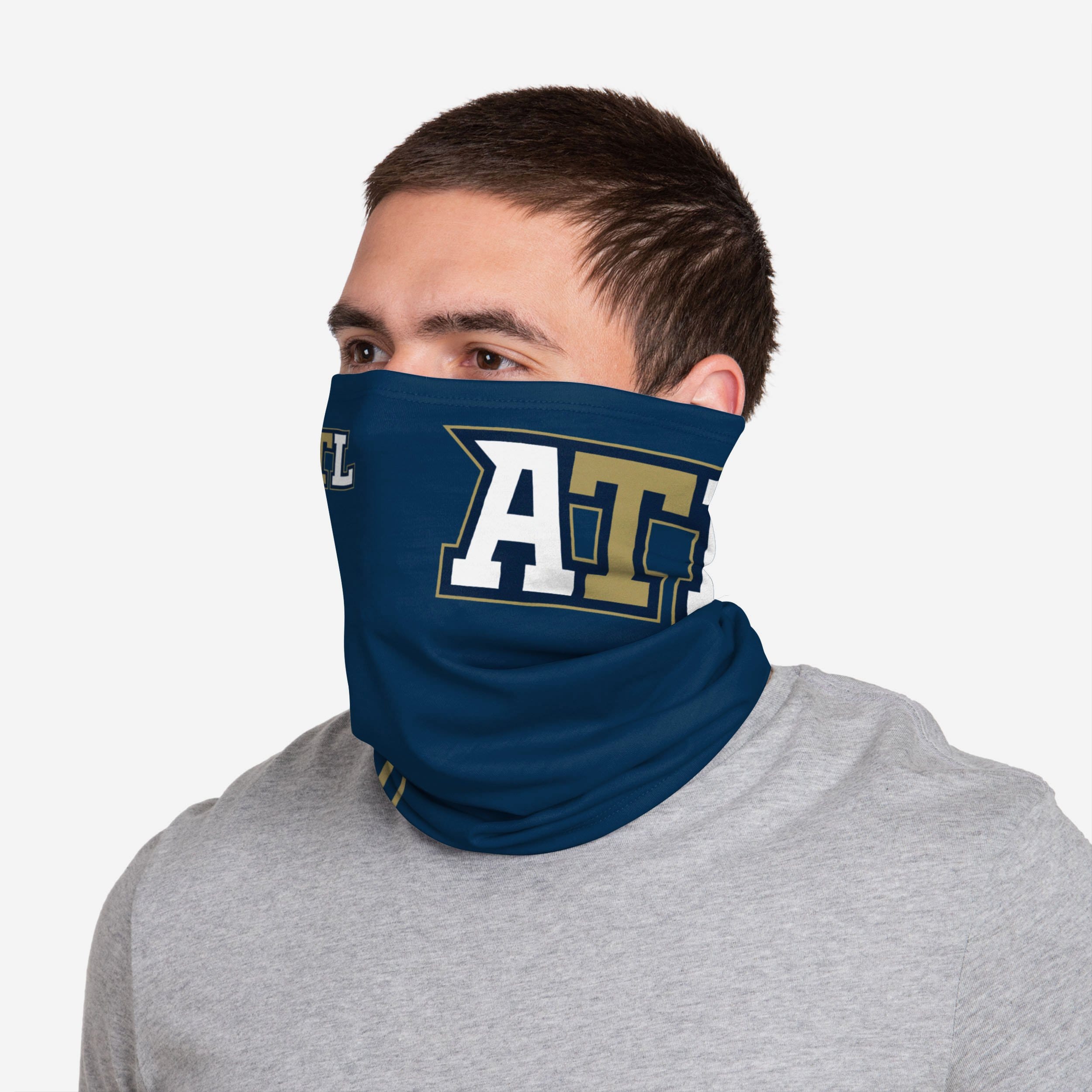 Georgia Tech Yellow Jackets On-Field Sideline Logo Atlanta Gaiter Scarf - Show Your Team Spirit!