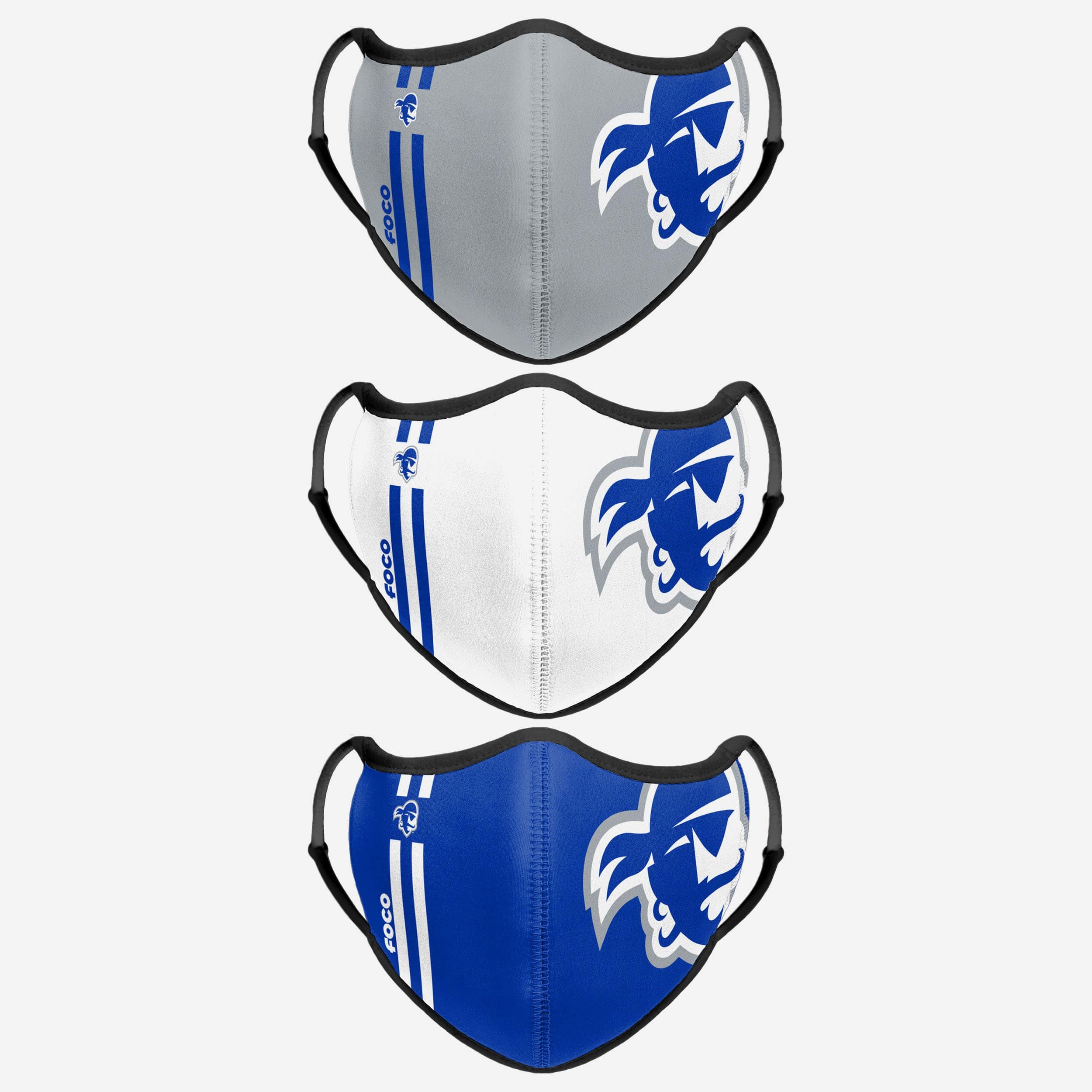 Seton Hall Pirates 3-Pack Sports Face Covers - Show Your Team Spirit!