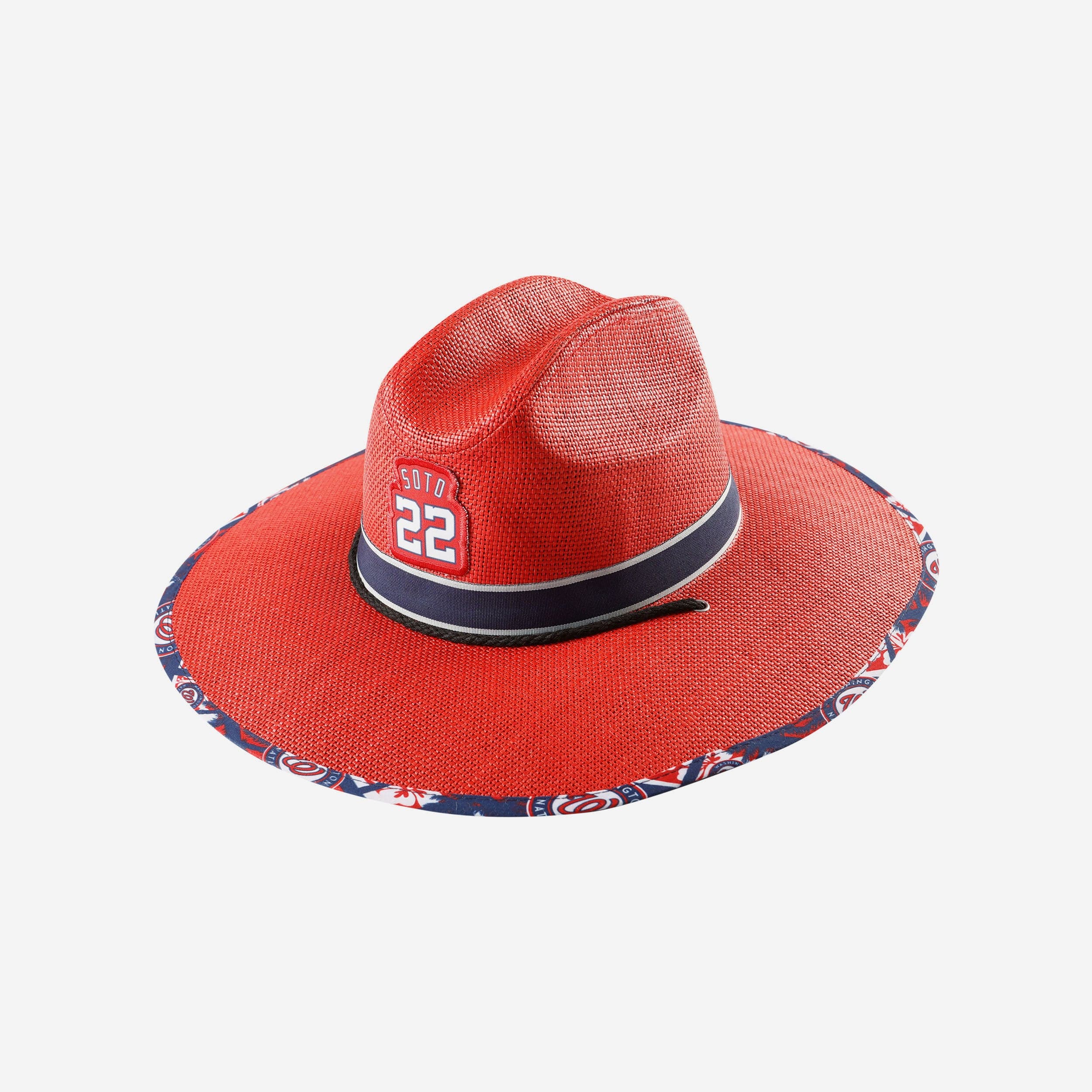Juan Soto Washington Nationals Stylish Straw Hat
