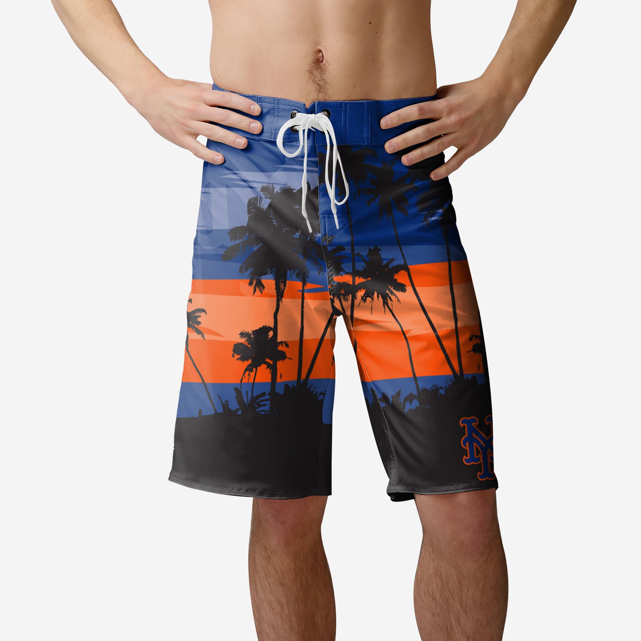 New York Mets Tropical Sunset Boardshorts - Your Summer Style Essential