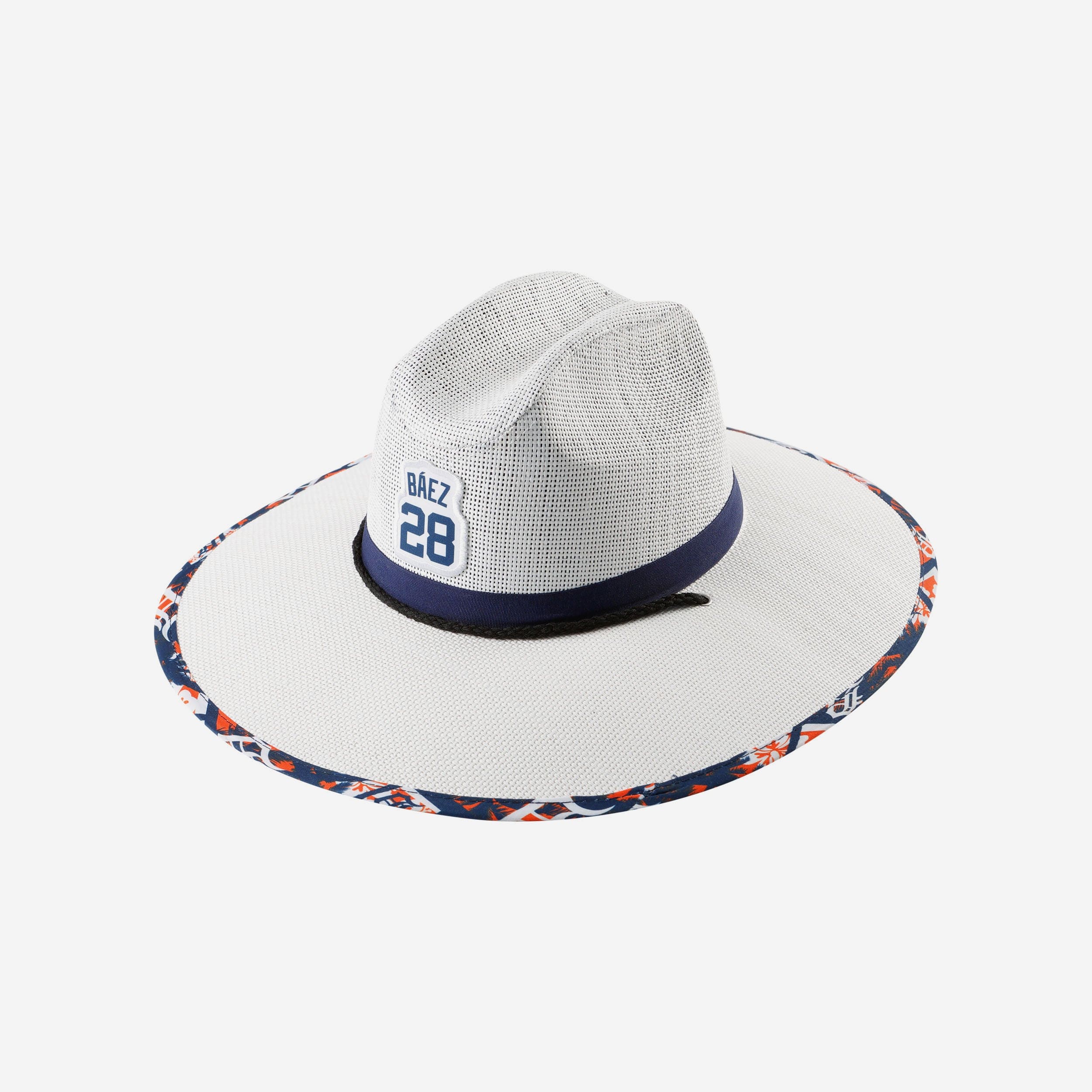 Javier Baez Detroit Tigers Stylish Straw Hat