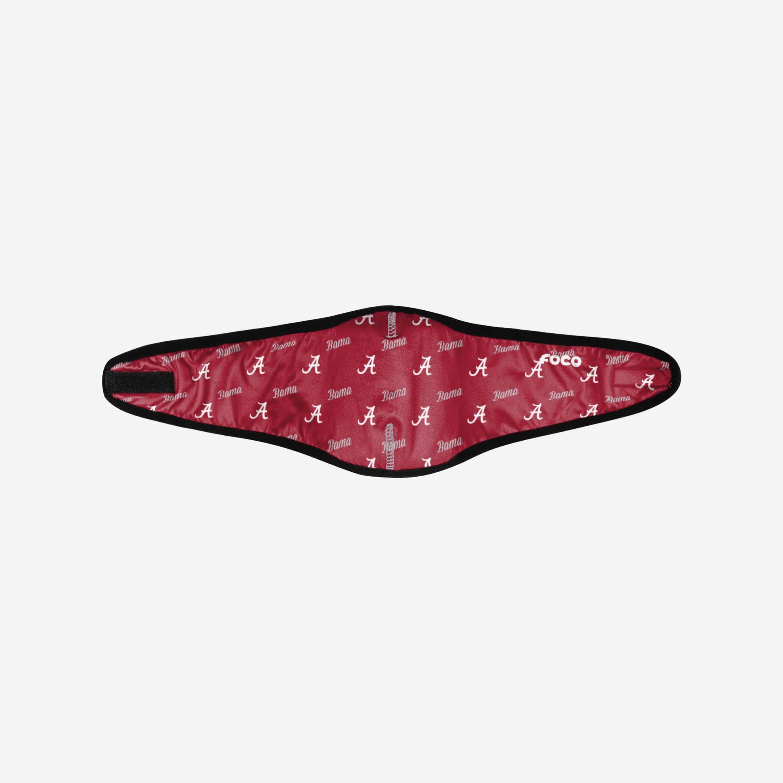 Alabama Crimson Tide Repeat Script Earband Face Cover - Show Your Team Spirit!