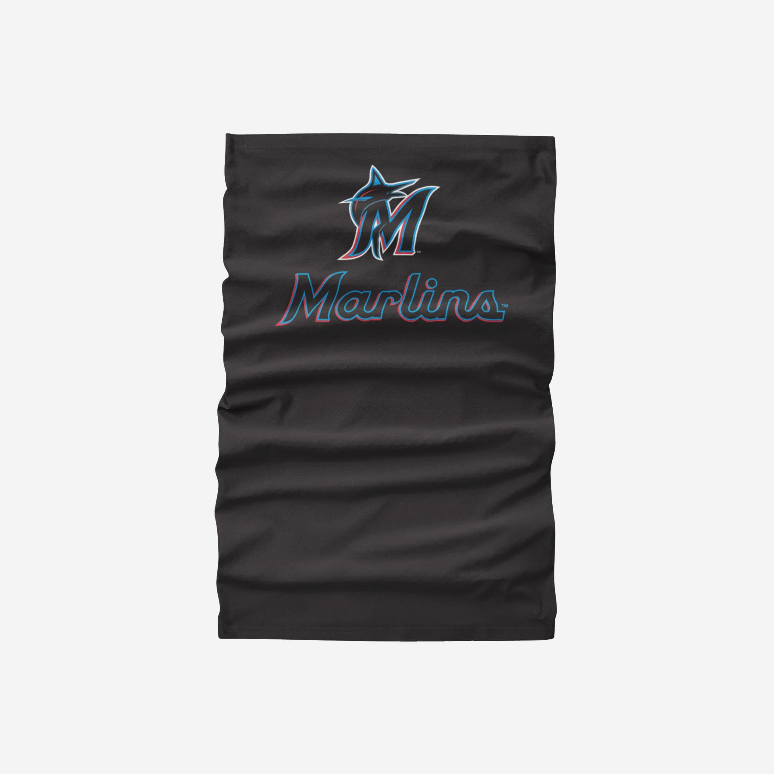 Miami Marlins Stylish Team Logo Stitched Gaiter Scarf - Represent Your Team in Style!