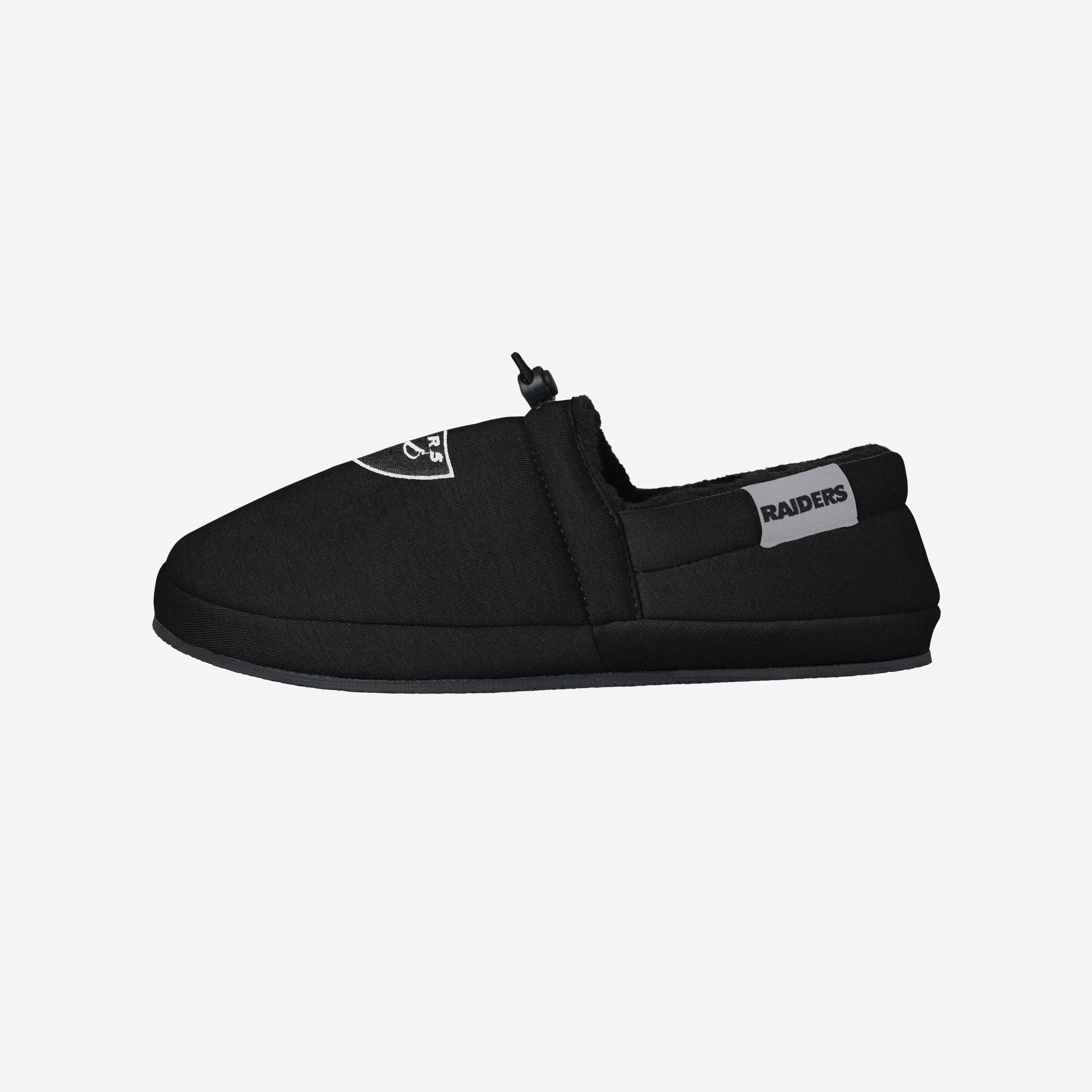 Las Vegas Raiders Big Logo Athletic Slippers: Show Your Team Pride in Style