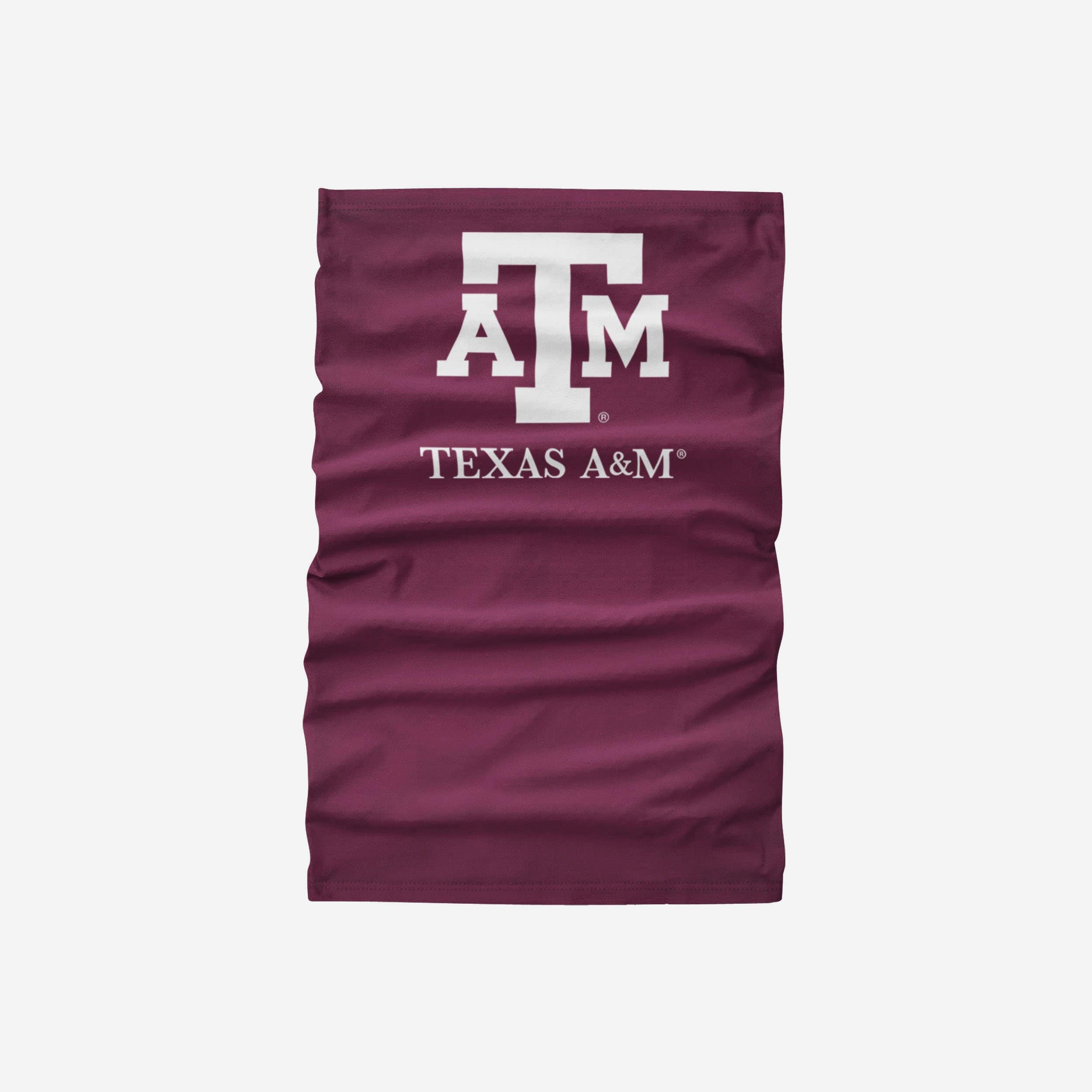 Texas A&M Aggies Team Logo Stitched Gaiter Scarf - Show Your Team Spirit!