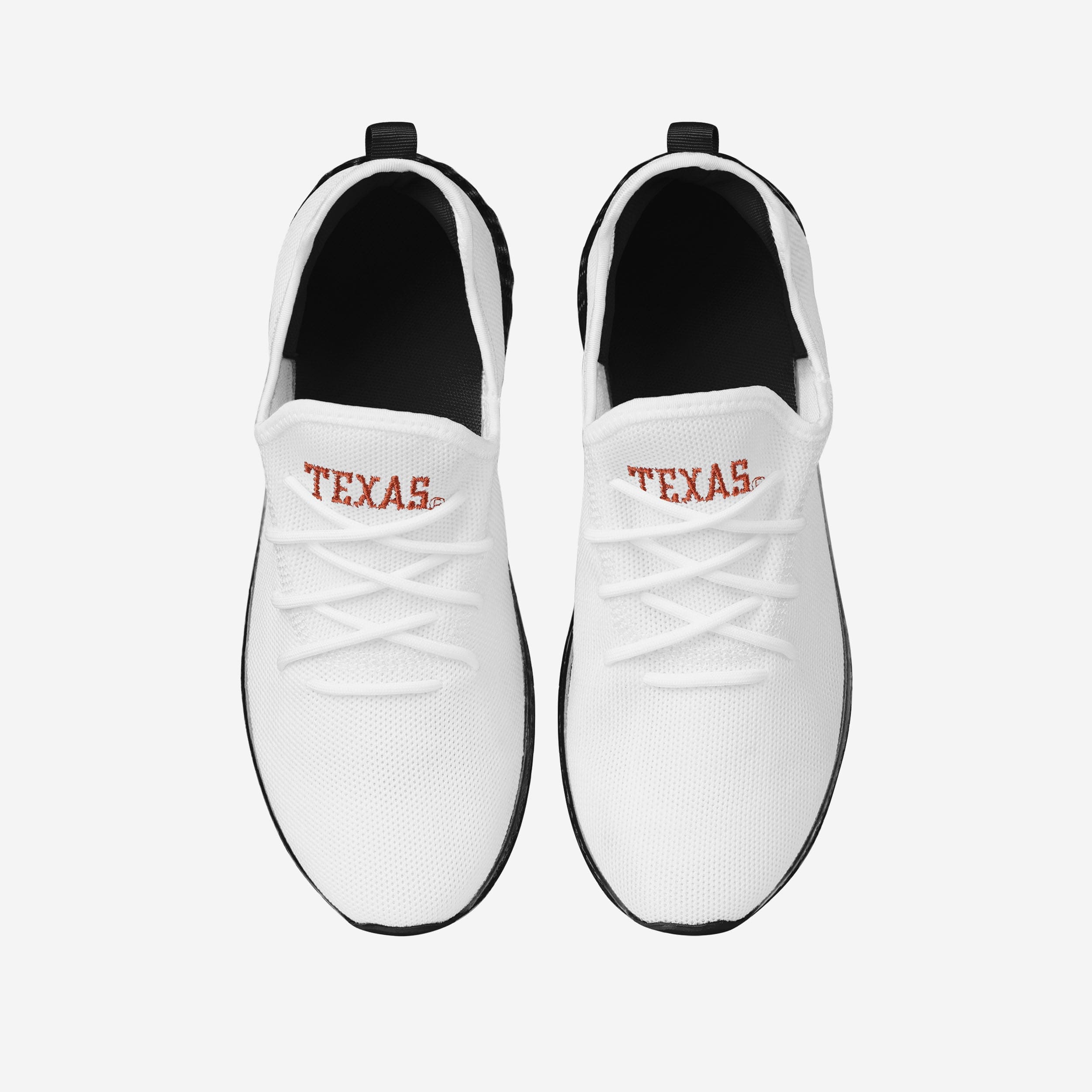 Texas Longhorns Gradient Midsole White Sneakers - Game - Day Must - Haves