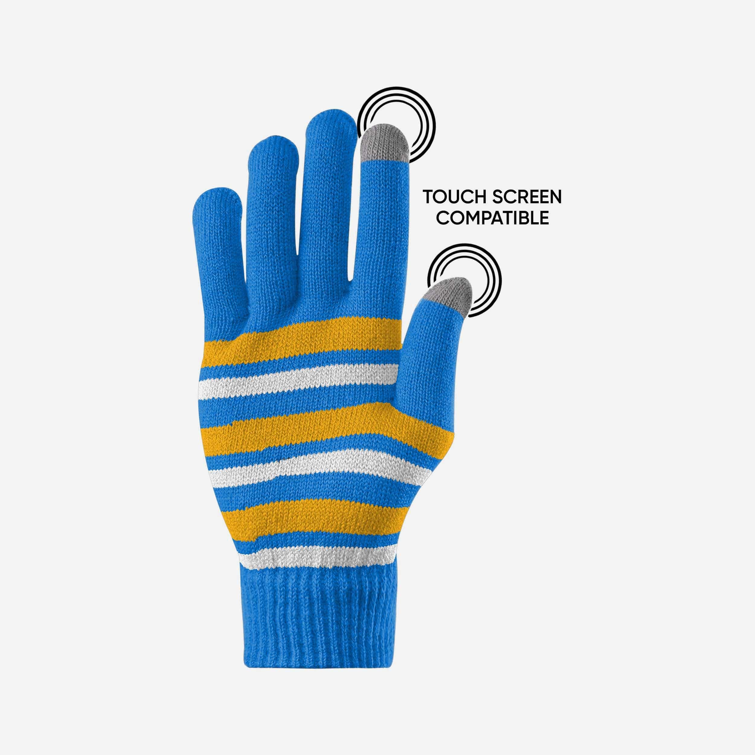 Los Angeles Chargers Super Stretch Texting Gloves