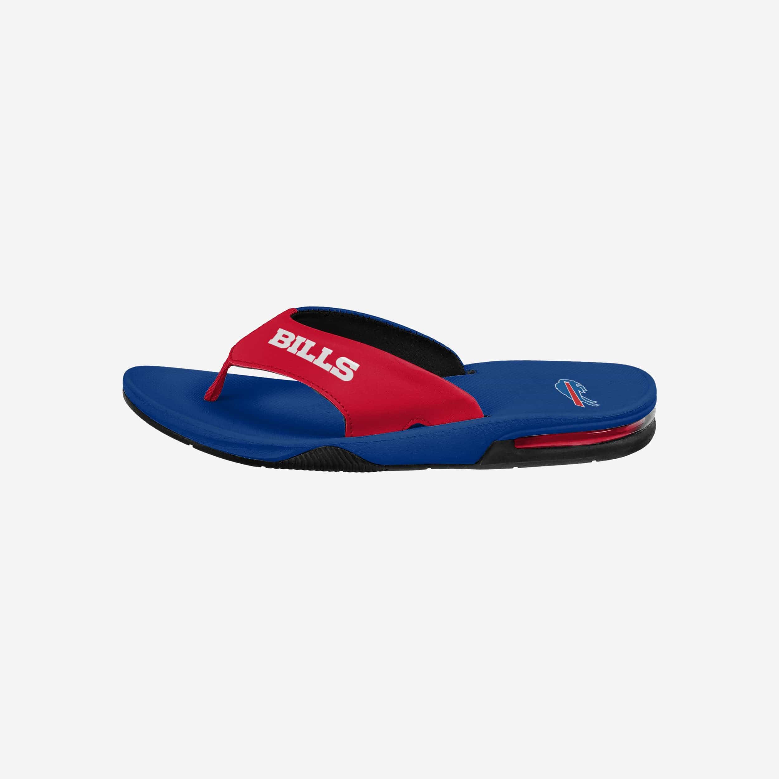 Buffalo Bills Team Color Contour Flip Flops - Must - Have for Beach & Game Days