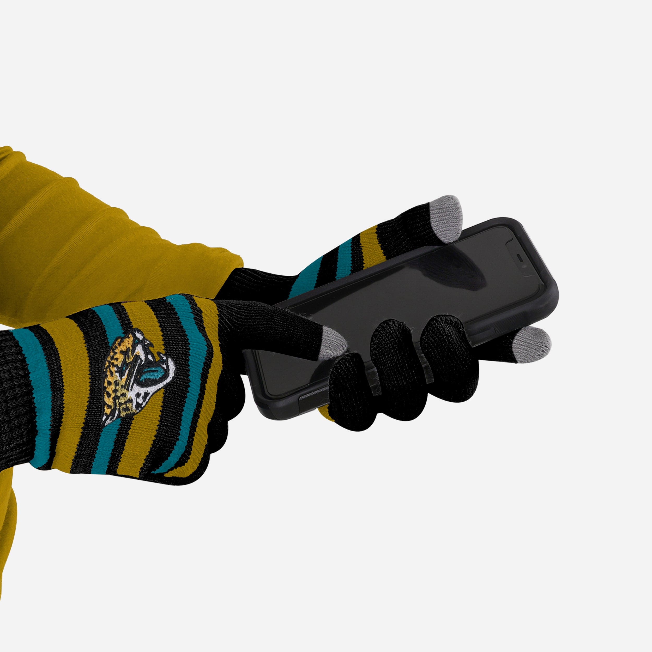 Jacksonville Jaguars Super - Stretch Texting Gloves