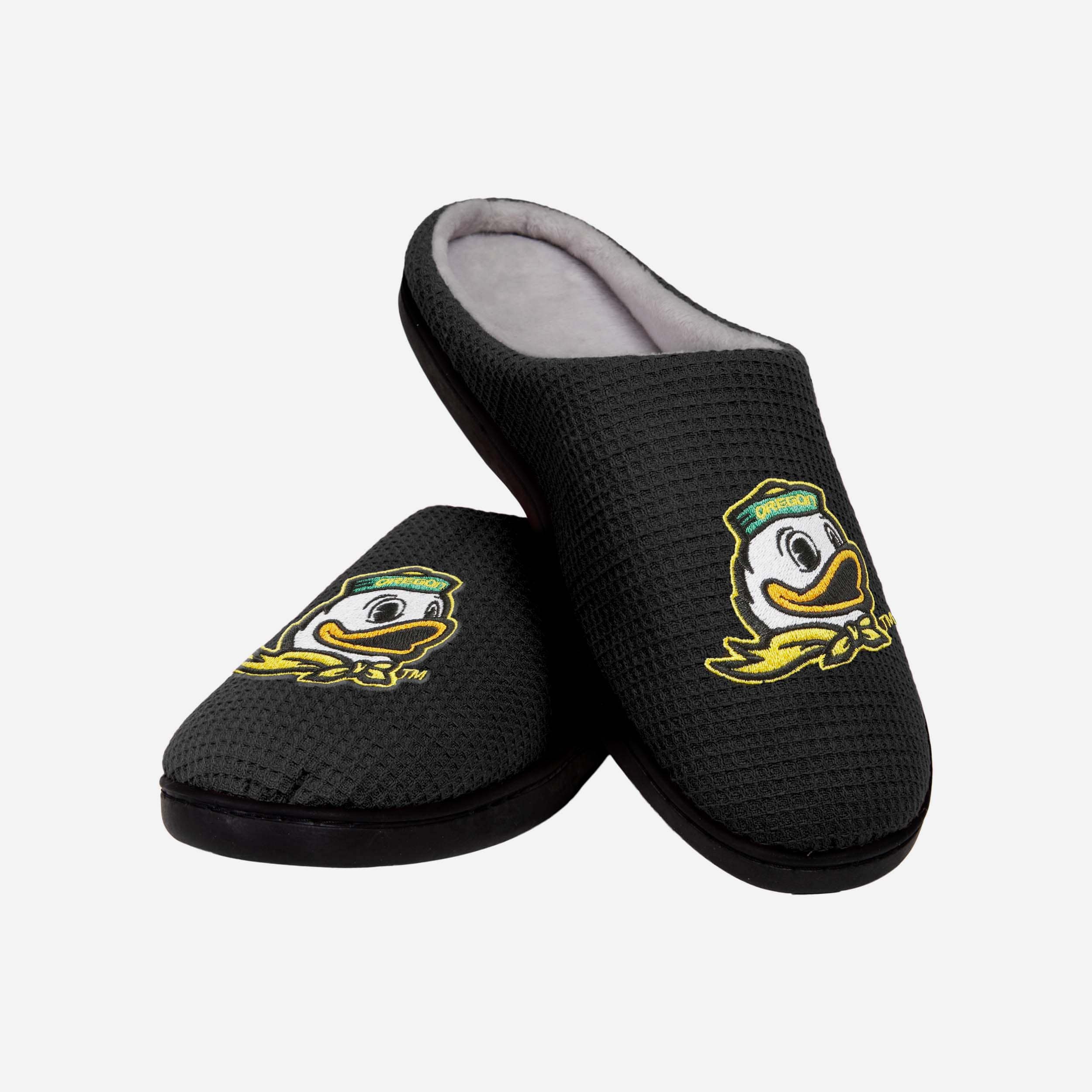 Oregon Ducks Super-Soft Memory Foam Slide Slippers - Show Your Team Spirit!