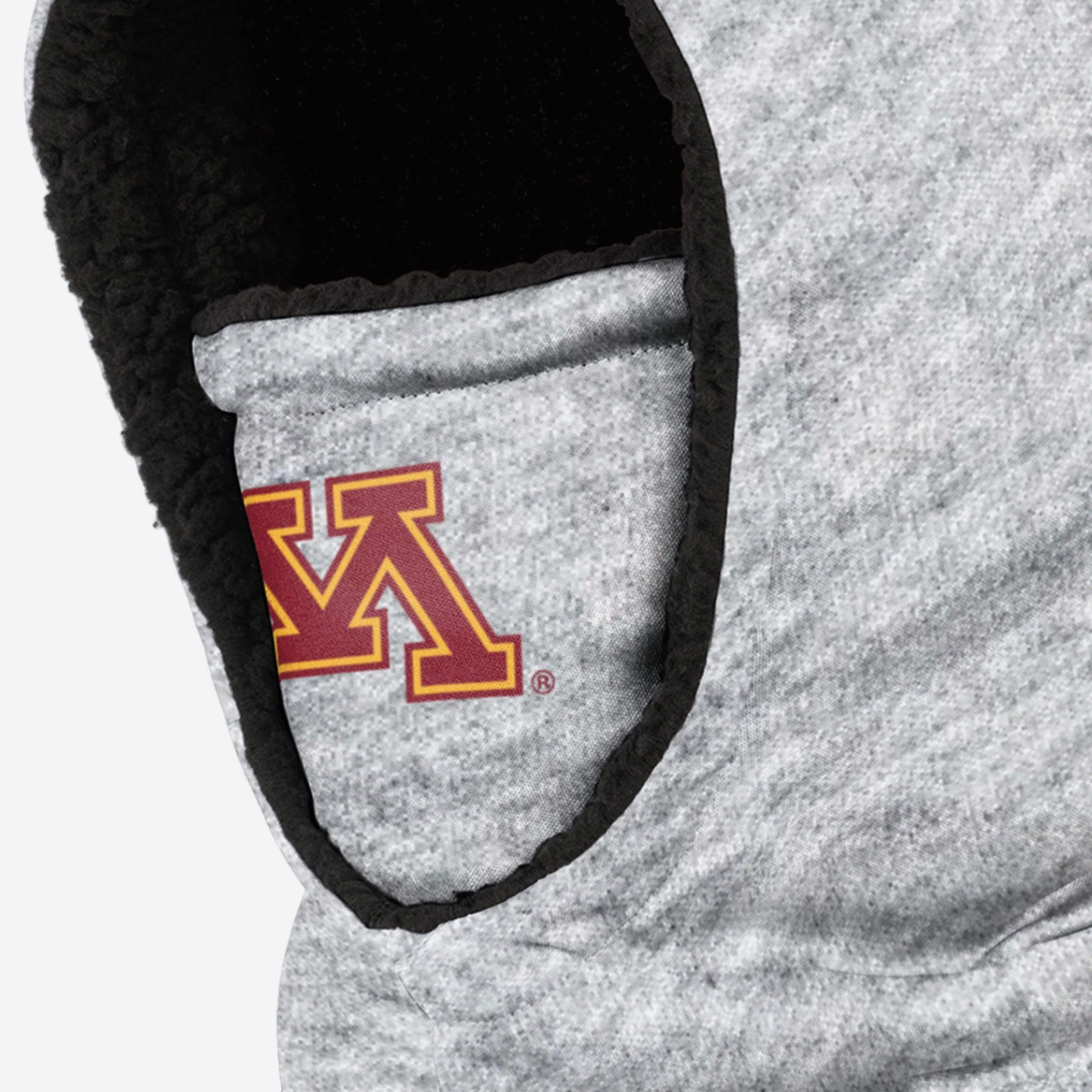 Minnesota Golden Gophers Heather Grey Big Logo Hooded Gaiter - A Must-Have for Fans!