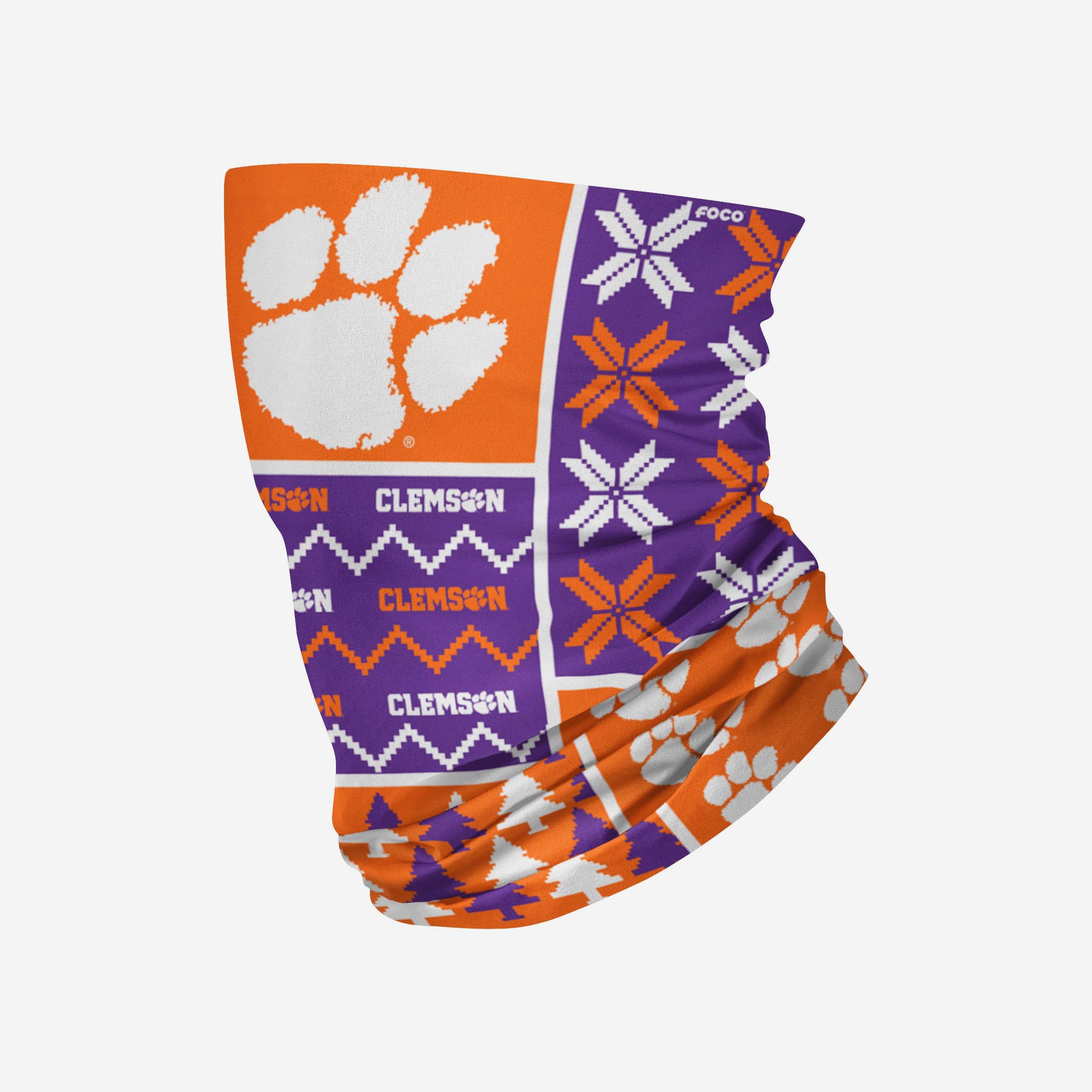 Clemson Tigers Multifunctional Gaiter Scarf - Show Your Team Spirit!