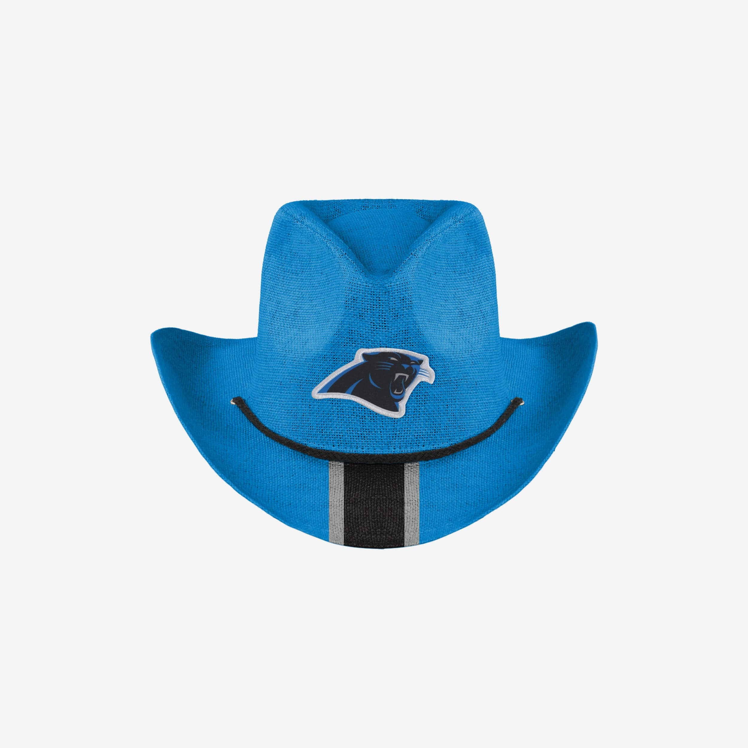Carolina Panthers Stylish Team Stripe Cowboy Hat