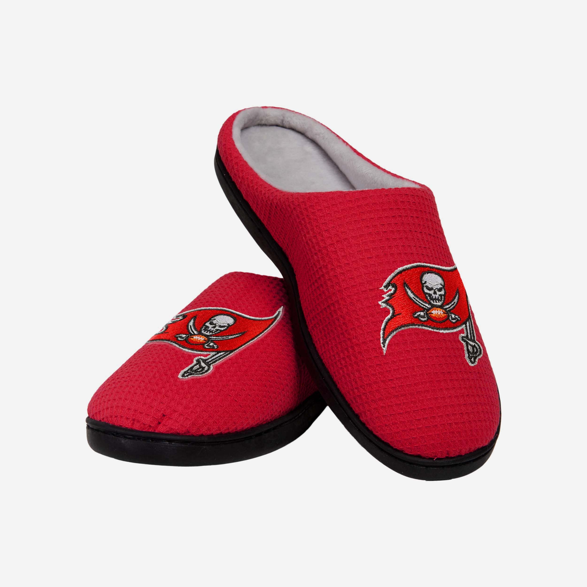 Tampa Bay Buccaneers Memory Foam Slide Slippers - Comfort and Team Spirit!