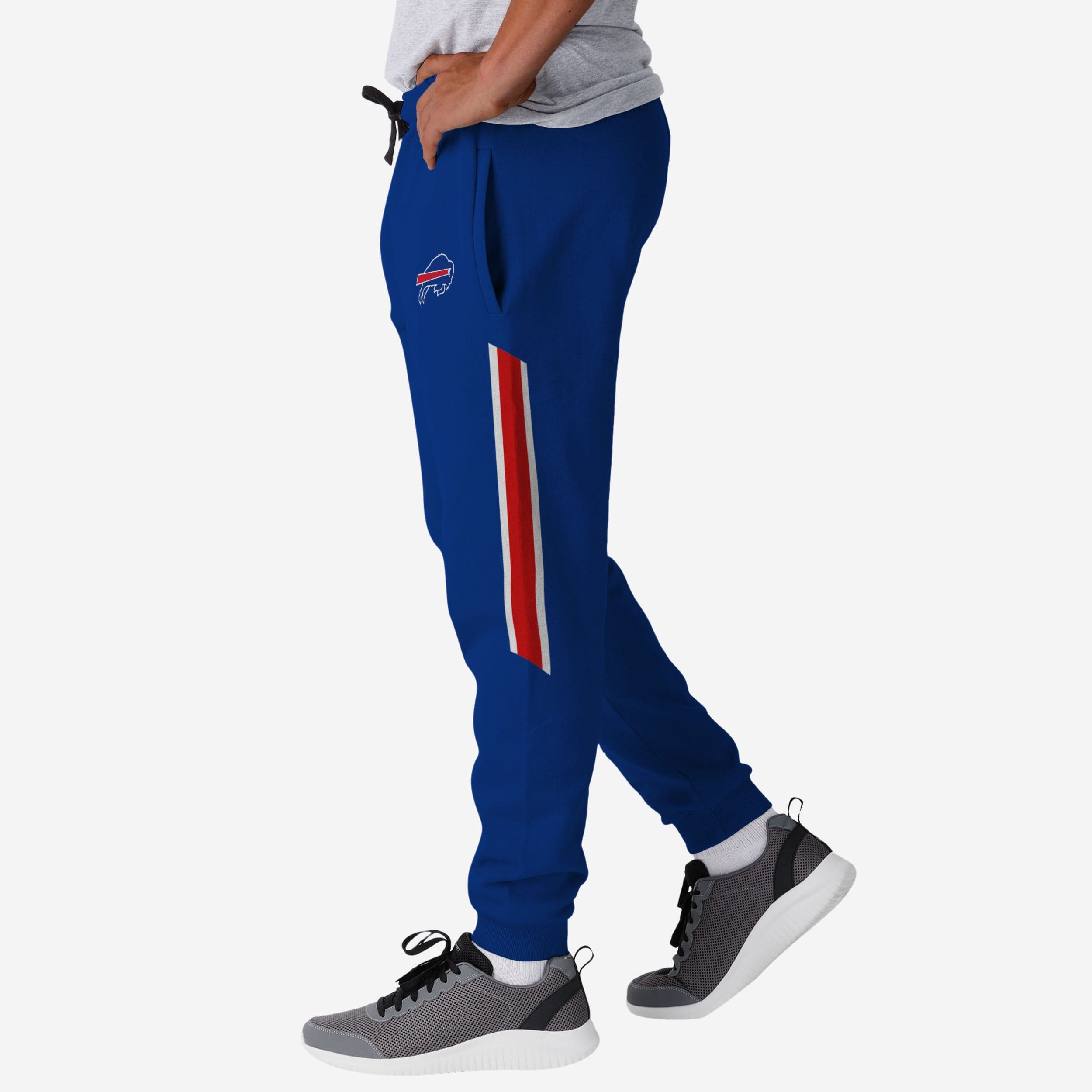 Exciting Buffalo Bills Team Stripe Joggers - Show Your Team Spirit!