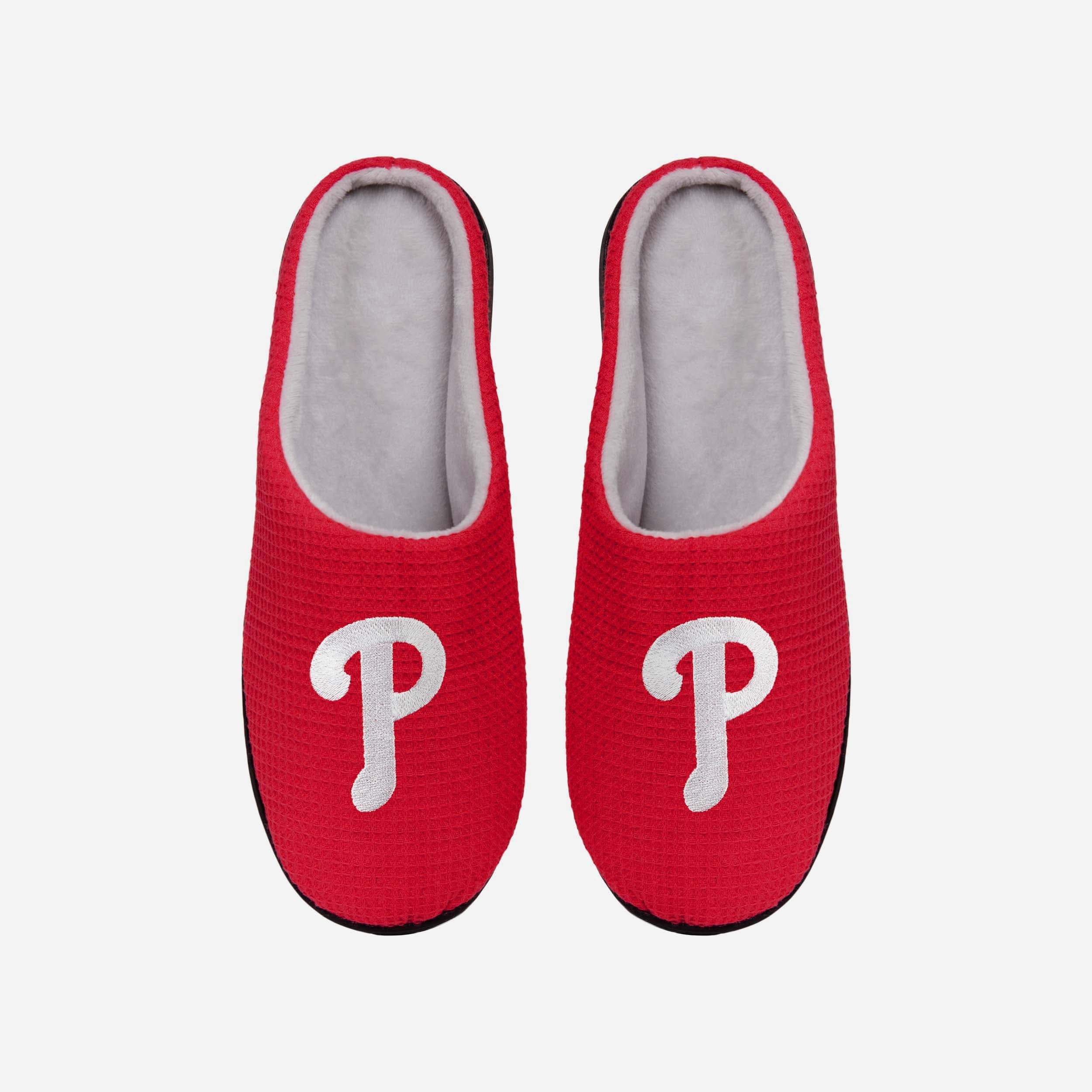 Get Your Feet in the Game with Philadelphia Phillies Memory Foam Slide Slippers