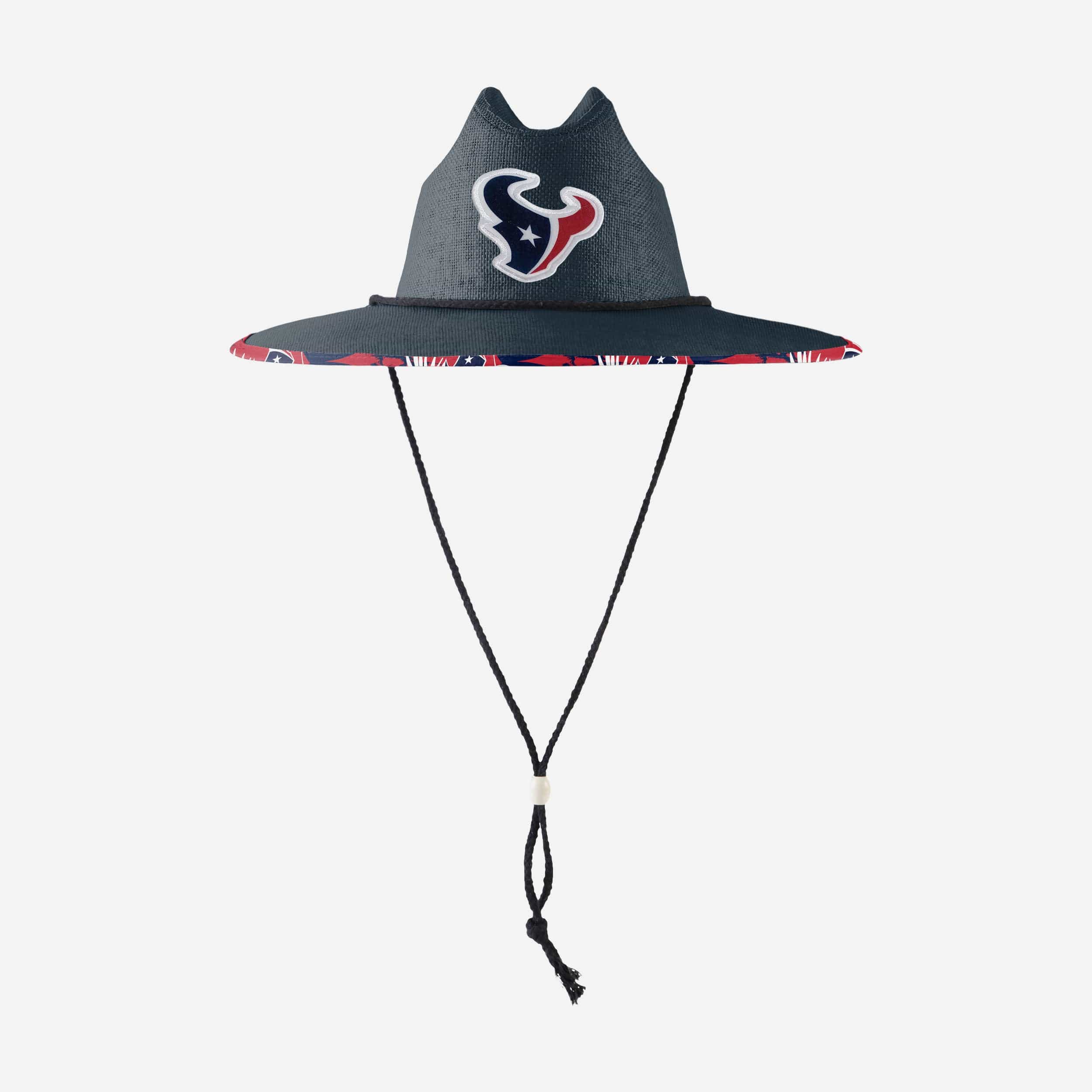 Houston Texans Stylish Team Color Straw Hat