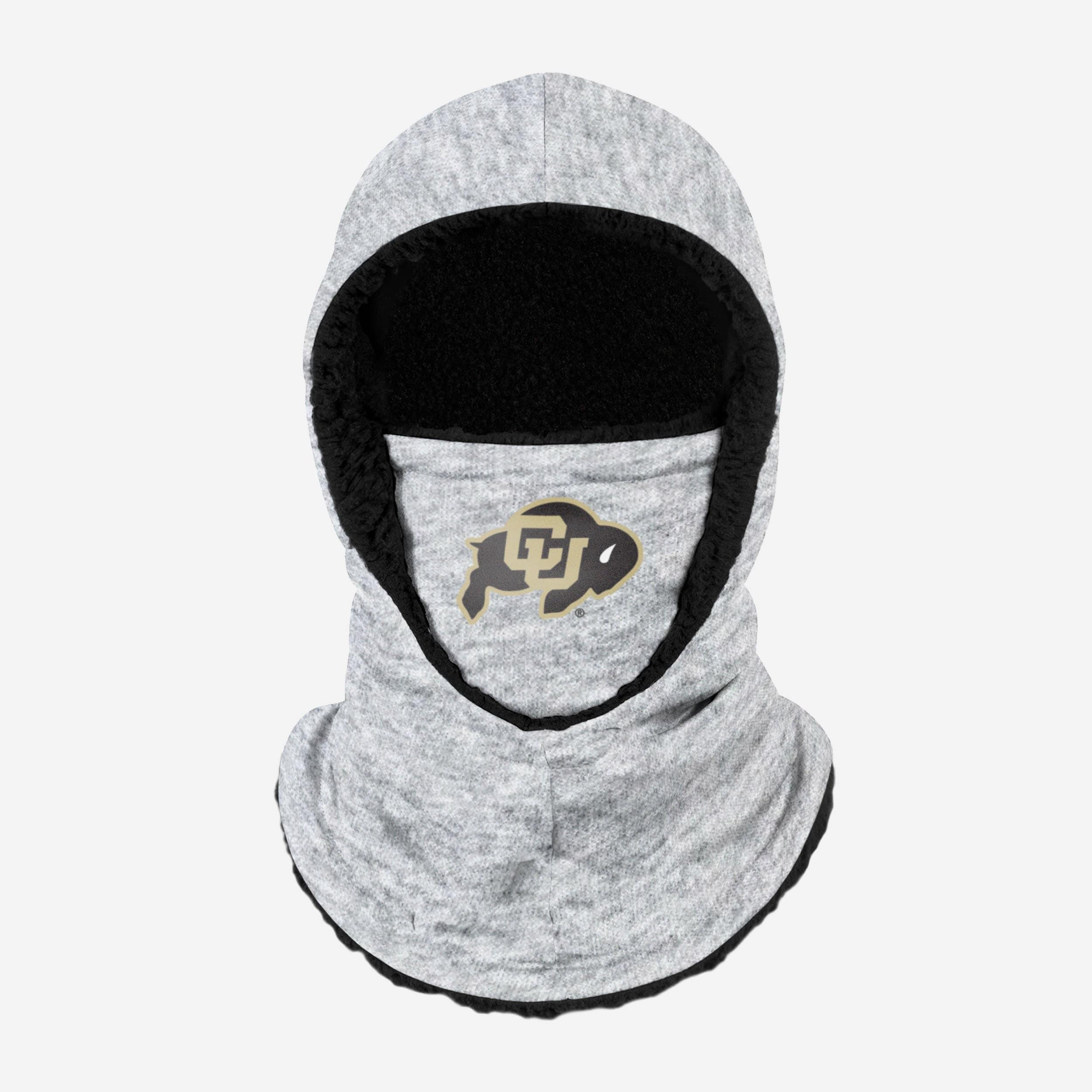 Colorado Buffaloes Heather Grey Big Logo Hooded Gaiter - Your Ultimate Cold-Weather Companion