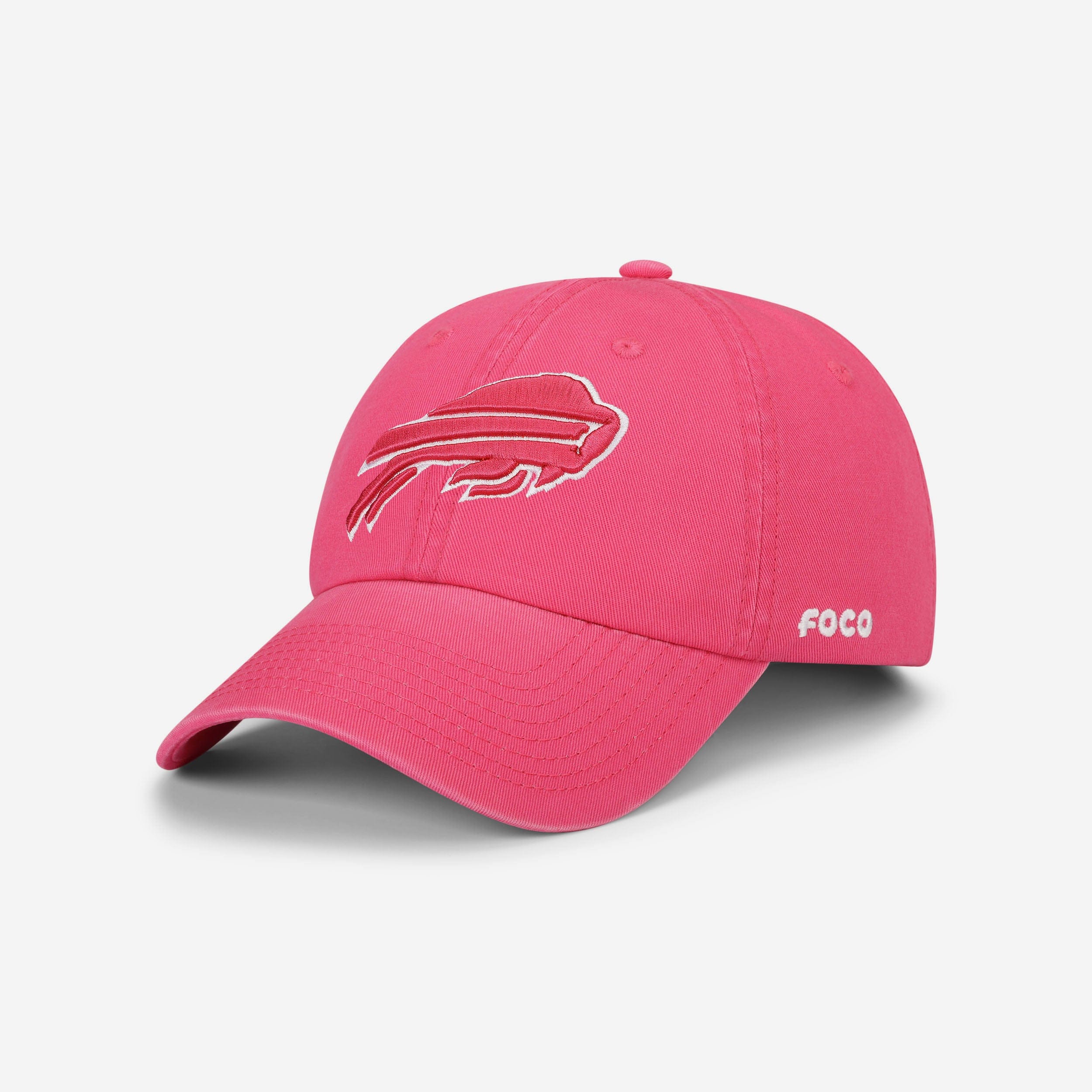 Must-Have Buffalo Bills Magenta & White Casual Cap for Die-Hard Fans