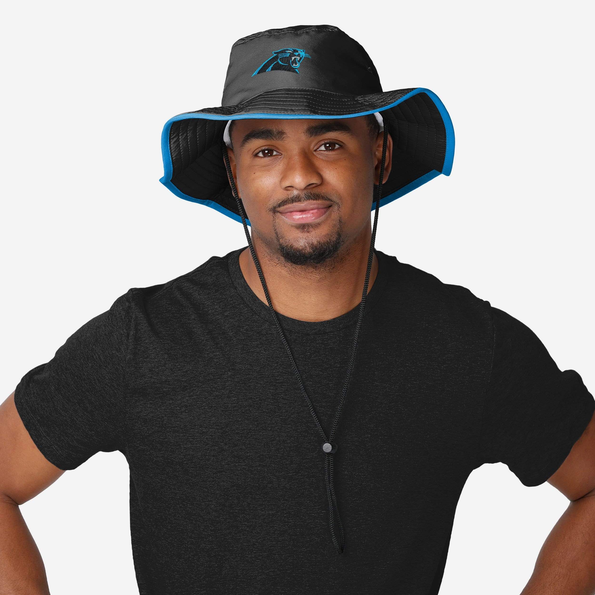 Carolina Panthers Stylish Solid Boonie Hat - Show Your Team Spirit!