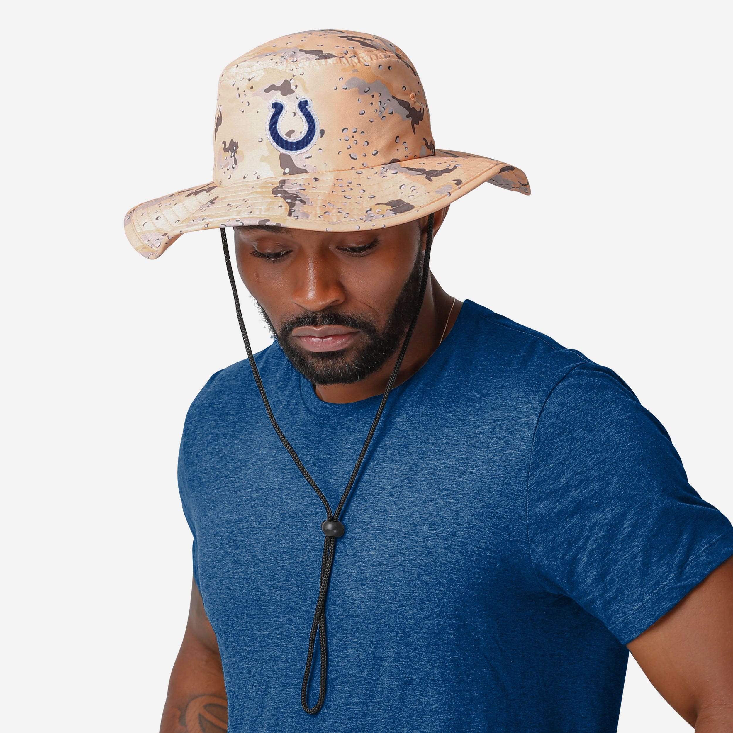 Hot Indianapolis Colts Light Desert Camo Boonie Hat