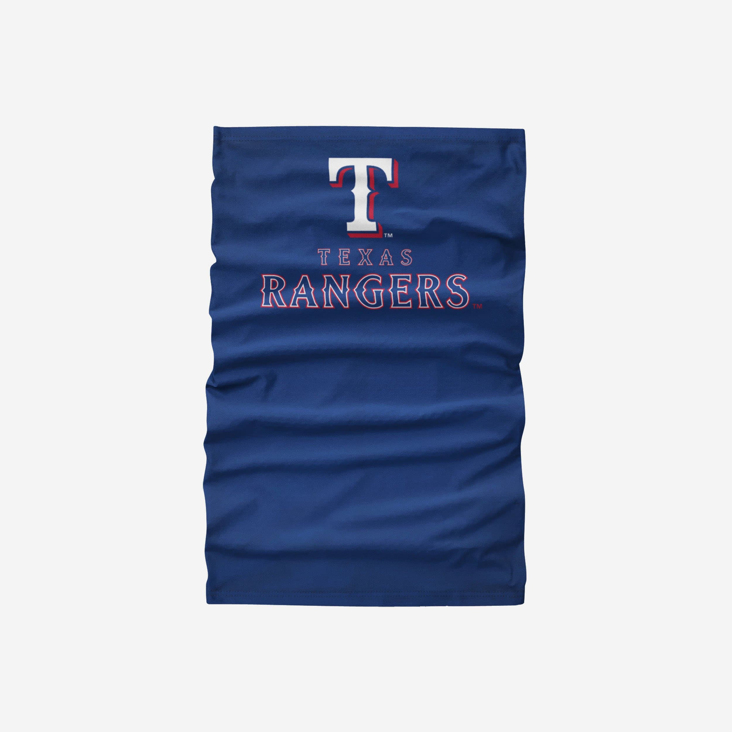 Texas Rangers Team Logo Stitched Gaiter Scarf - Show Your Team Spirit!