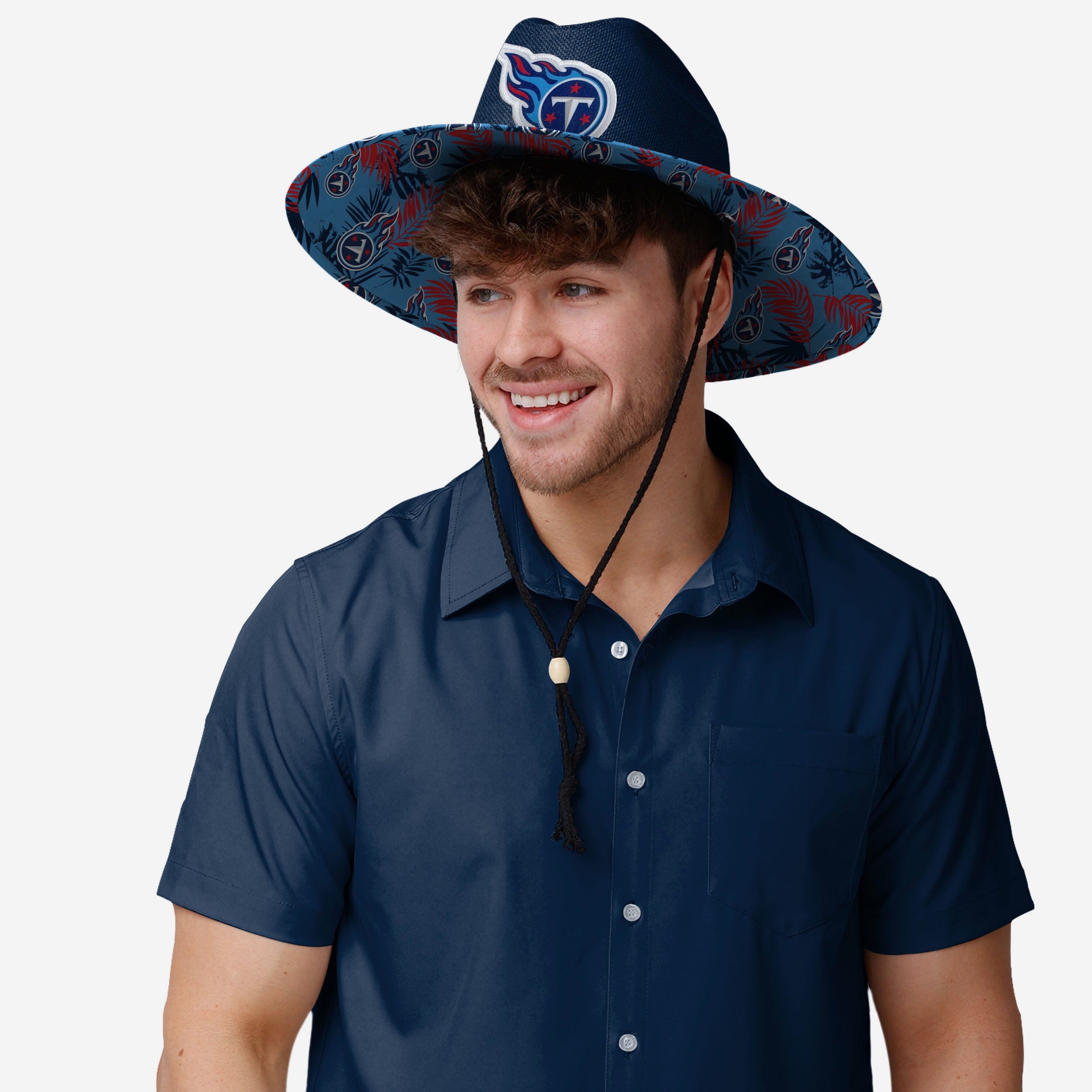 Tennessee Titans Team Color Straw Hat - Show Your Team Spirit!