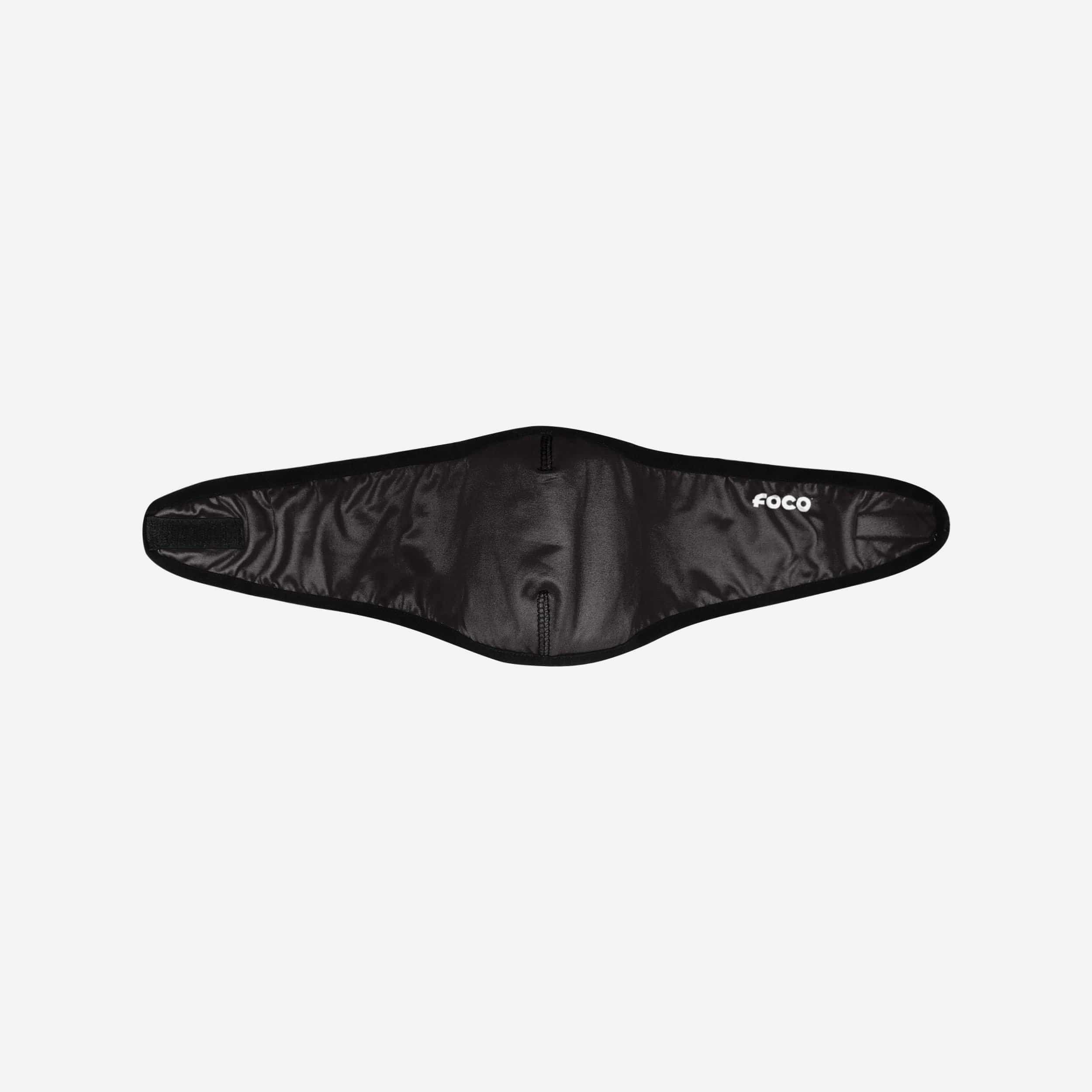 Stylish Solid Black Earband Face Cover