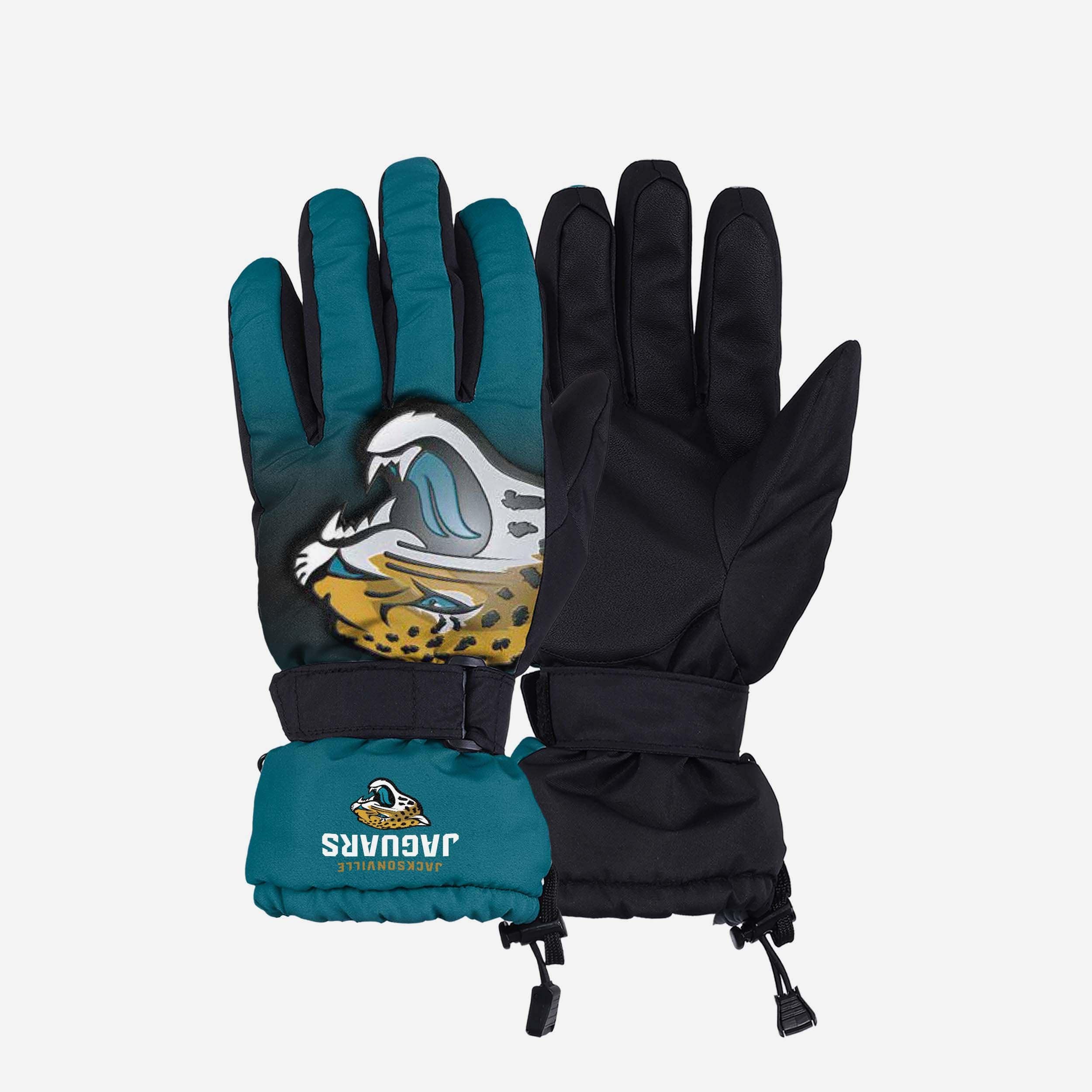Jacksonville Jaguars Gradient Big Logo Insulated Gloves - Show Your Team Spirit!