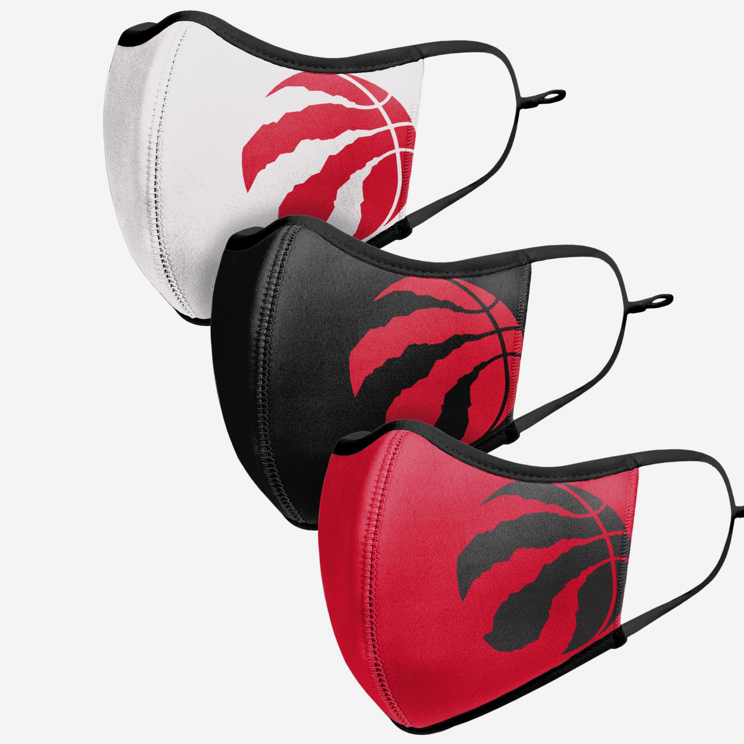 Toronto Raptors 3-Pack Fashionable Sports Face Covers