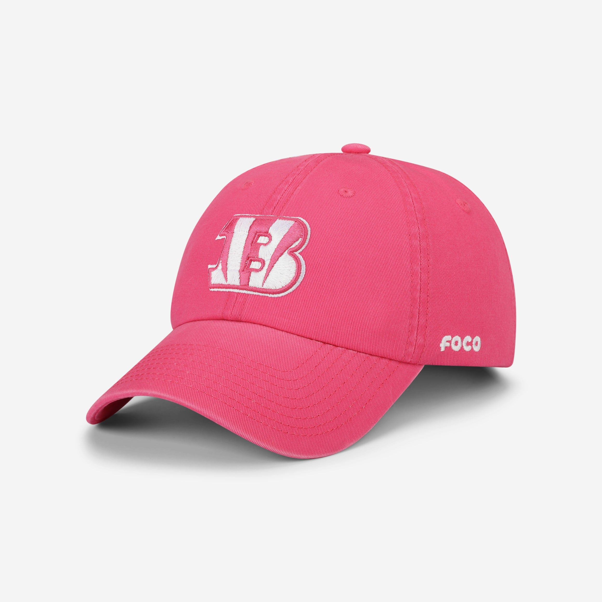 Cincinnati Bengals Magenta & White Fanatic Casual Cap