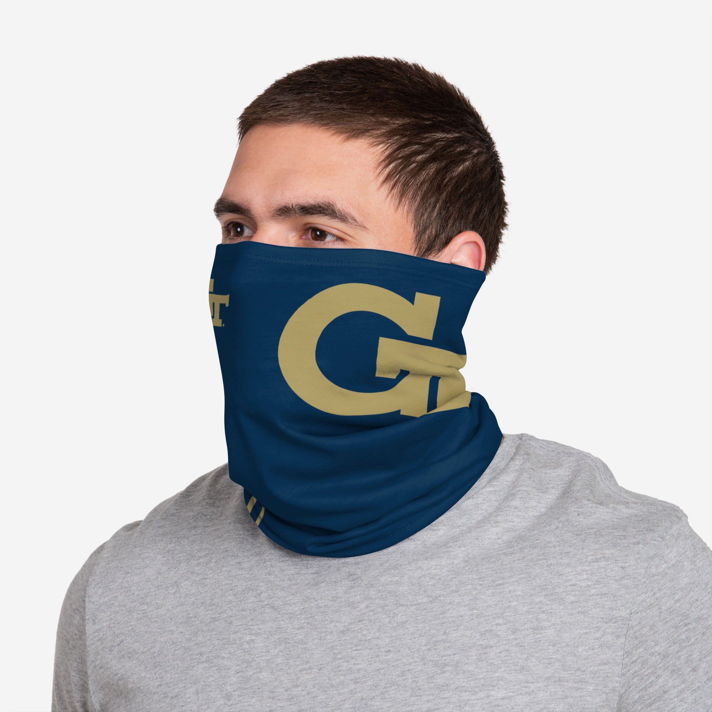 Georgia Tech Yellow Jackets On-Field Sideline Logo Gaiter Scarf - Show Your Team Spirit!