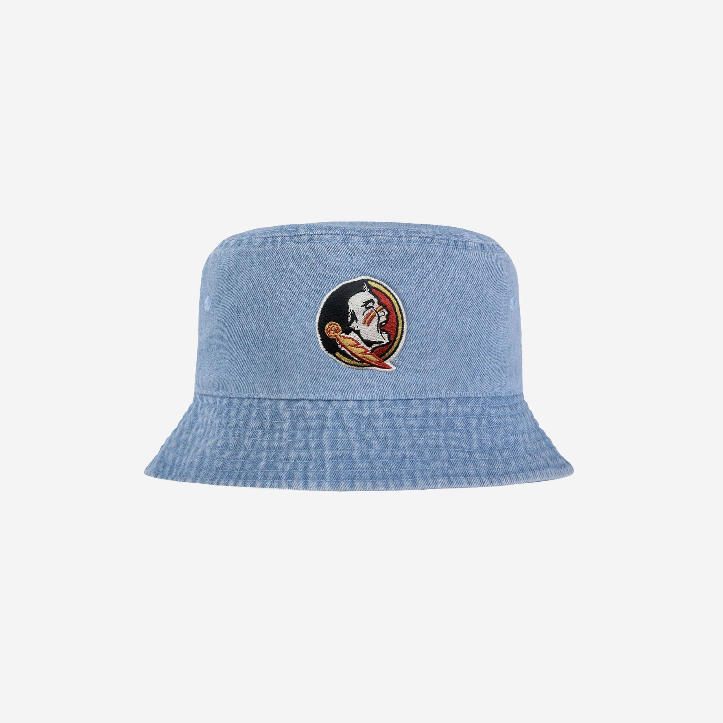 Gorgeous Florida State Seminoles Denim Bucket Hat - Rock Your Team Spirit!