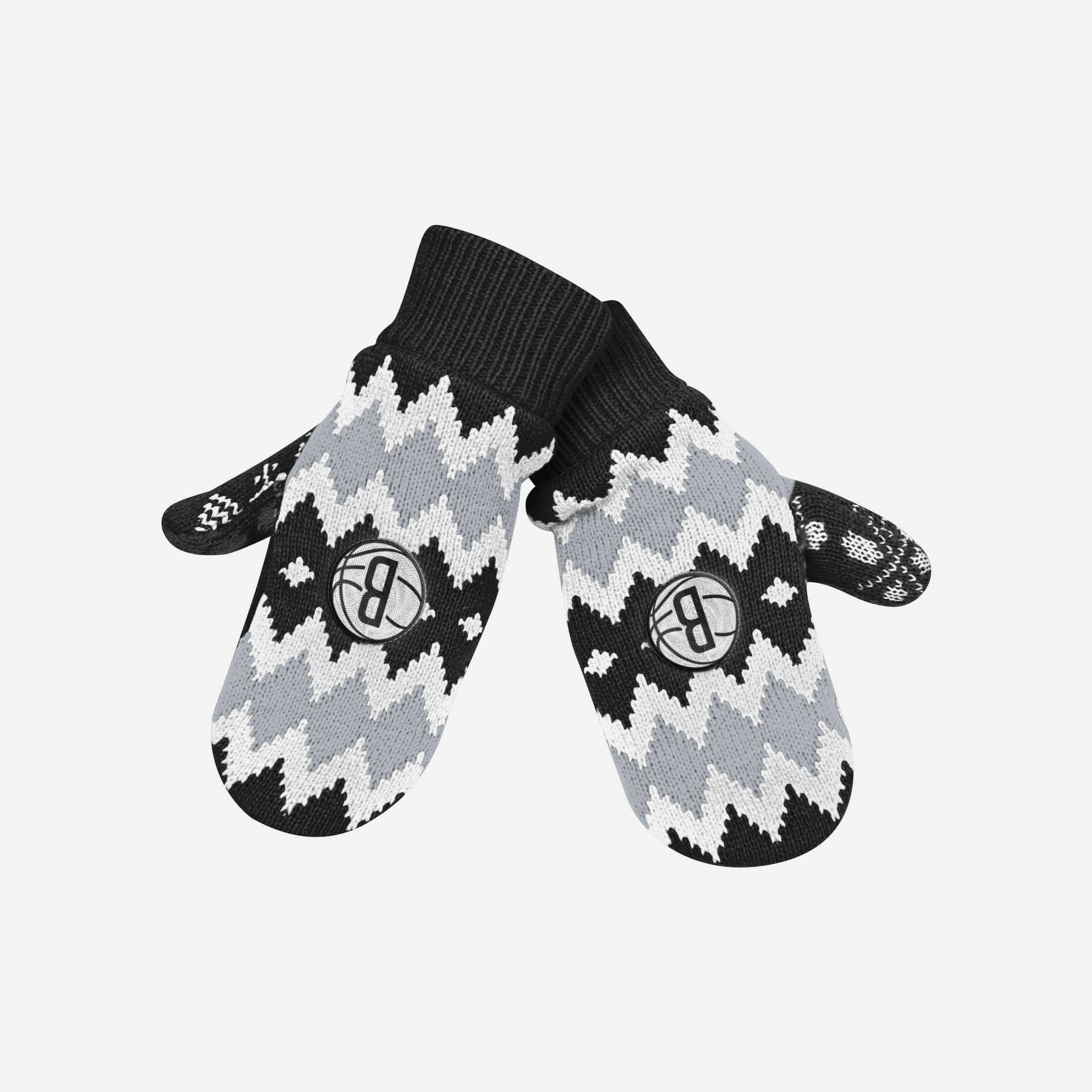 Stylish Brooklyn Nets Mittens - Show Your Team Spirit!