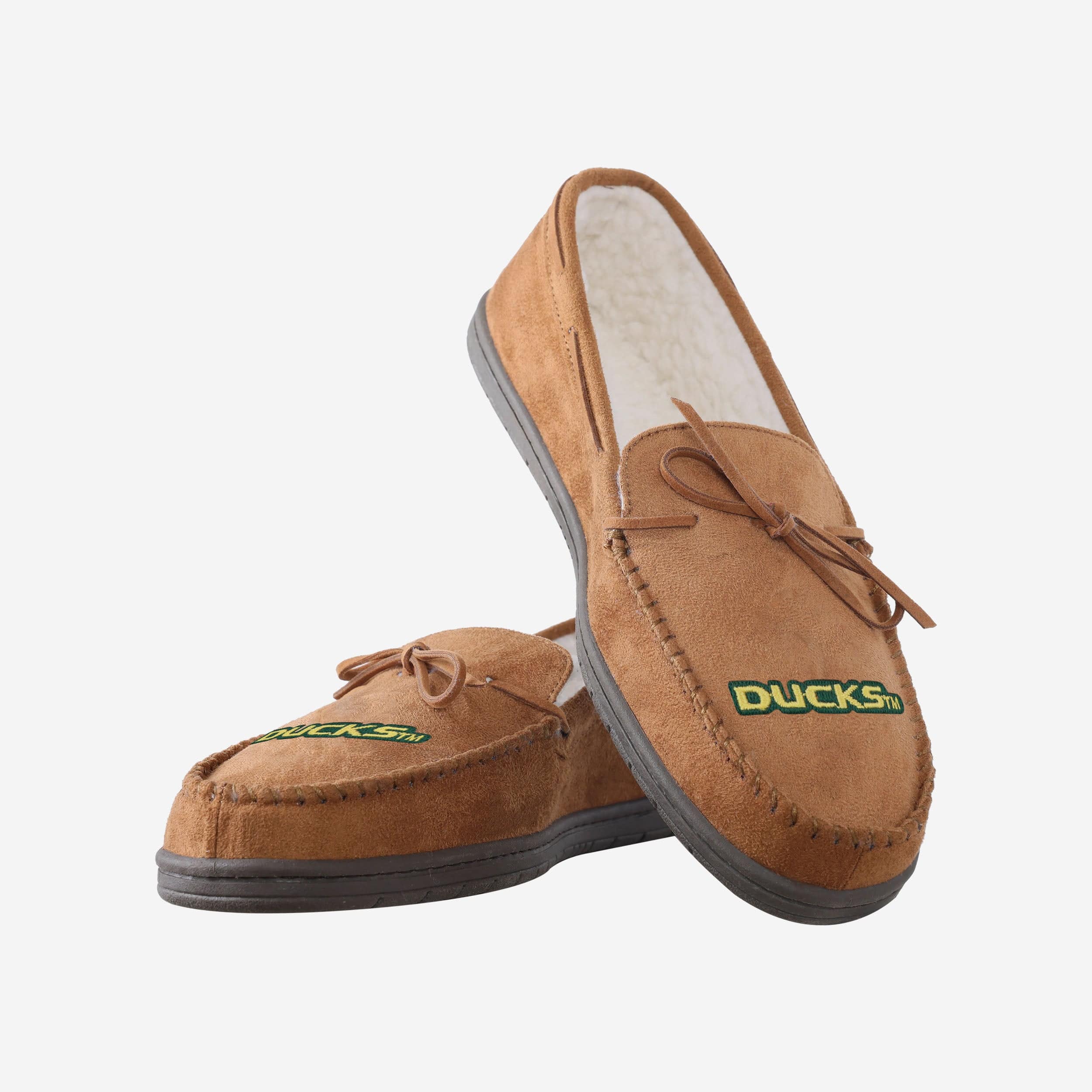 Oregon Ducks Stylish Moccasin Slippers