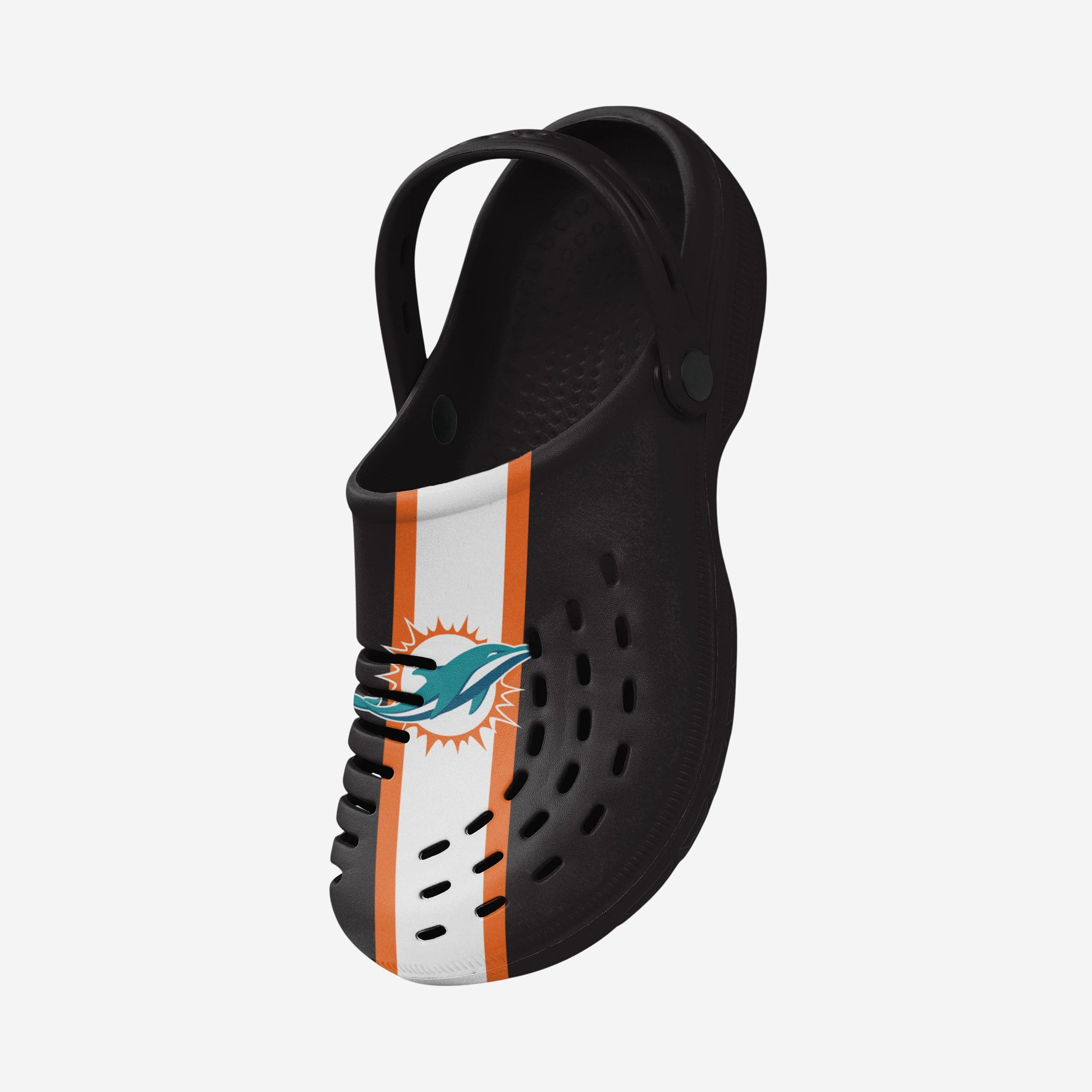 Miami Dolphins Team Stripe Clogs - The Ultimate Sports Companion